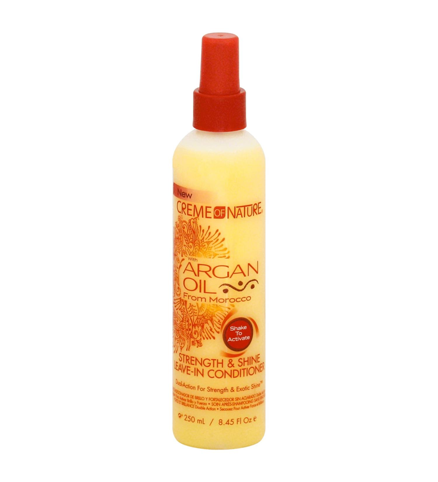 Creme of Nature Strength & Shine - Apr s-shampoing sans rin age - 250 ml 250 ml (Lot de 1)