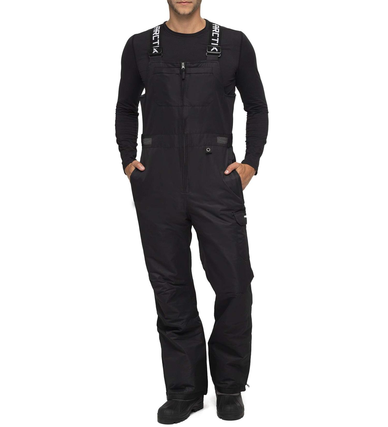 Shop Arctix Men's Avalanche Athletic Fit Insulated Ski Bib - Regular XL Black | Top Quality Winter Gear for International Shipping - Buy Online on GoSupps.com