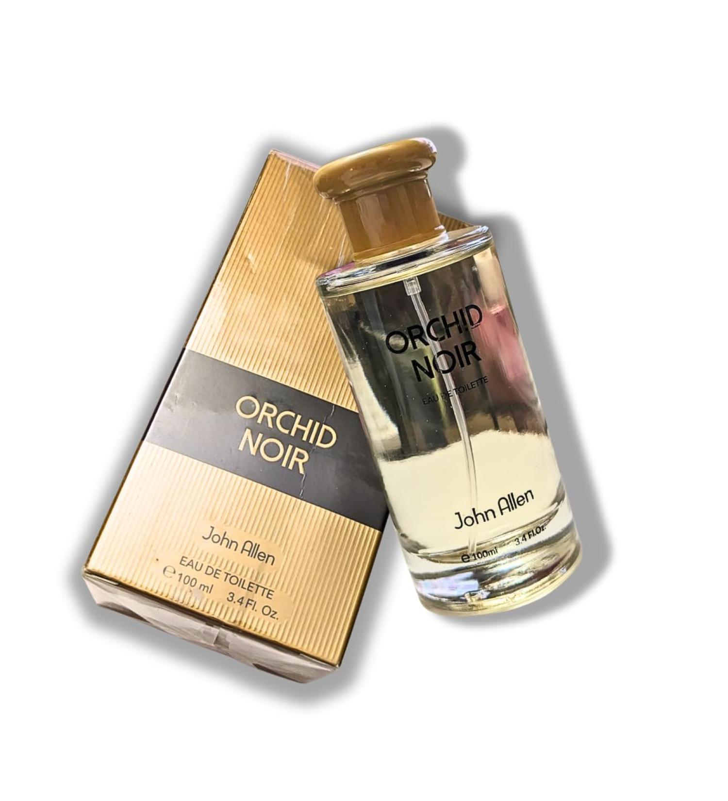 ORCHID NOIR POUR HOMME EAU DE TOILETTE FOR MEN 3.4 FL. OZ. Leather Amoratic fragrance for Men. - Buy Online on GoSupps.com