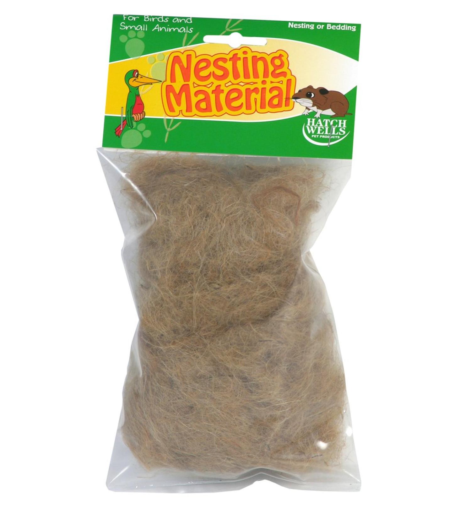 Hatchwell 5024703009097 Bird Nesting Material Breeding Bedding brown