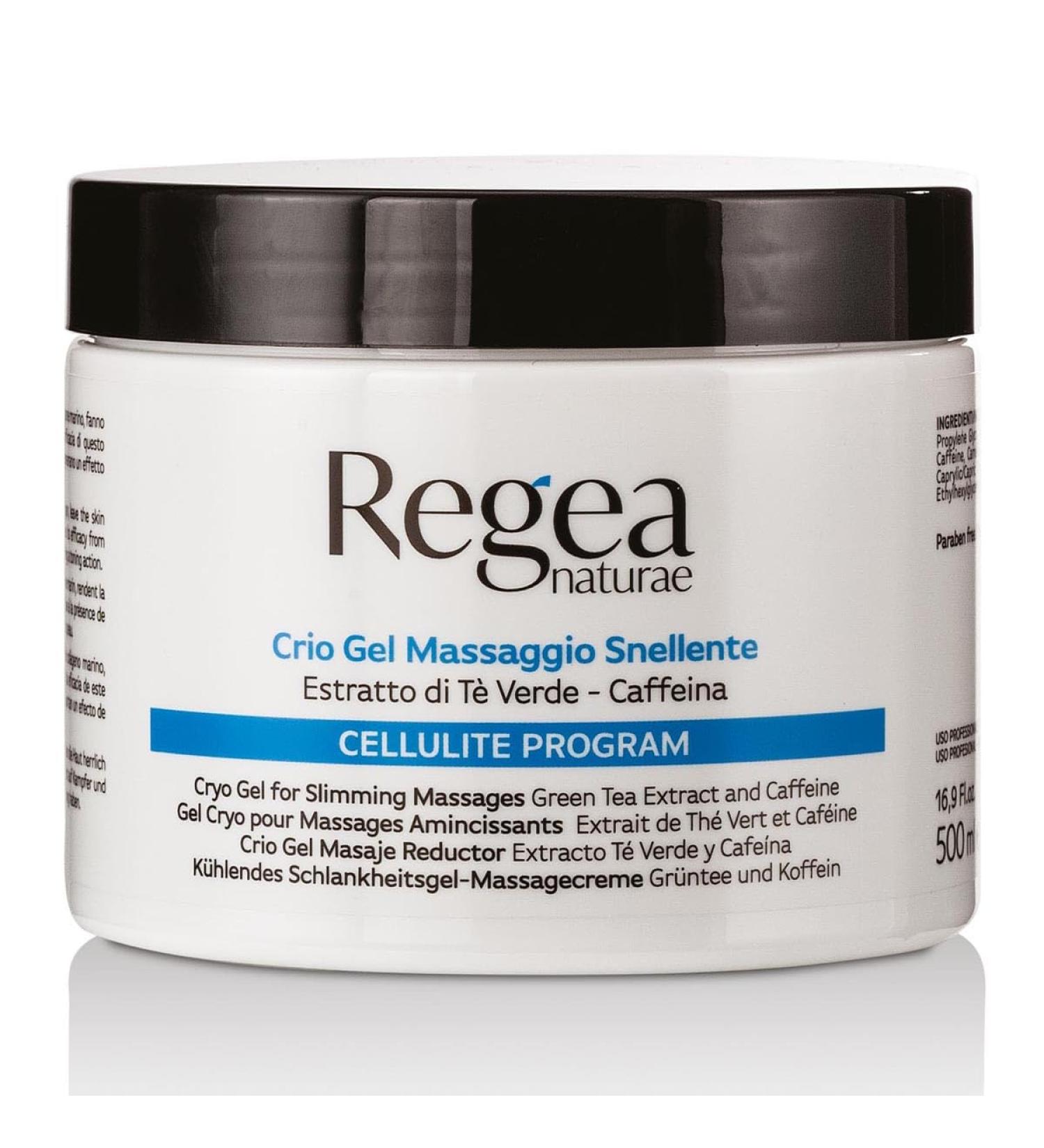 Refreshing Slimming Gel - Massage Cream - Green Tea & Caffeine Cellulite.