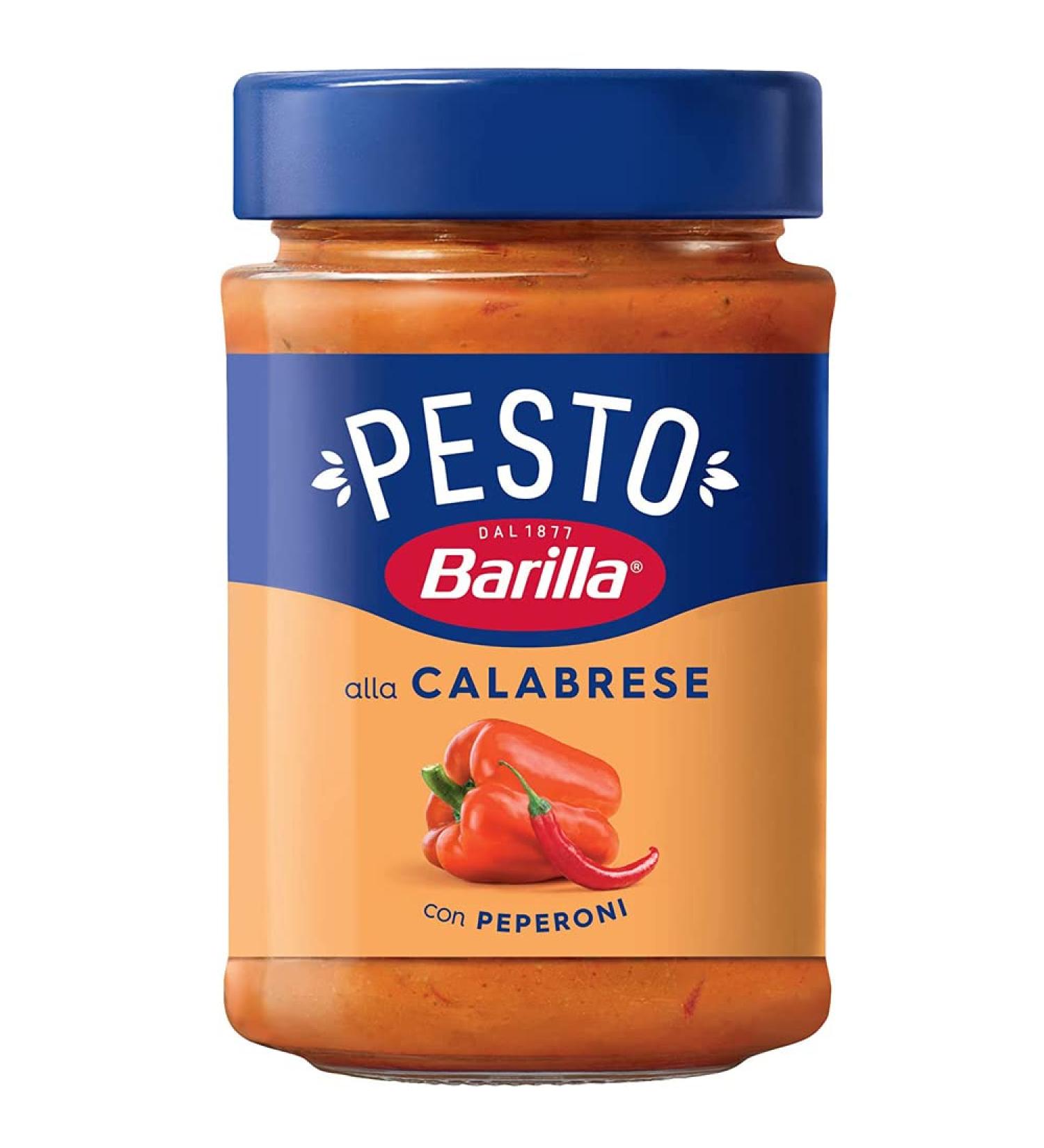 Buy Barilla Red Pesto alla Calabrese 190g - Authentic Italian Flavor | International Shipping Available - Buy Online on GoSupps.com