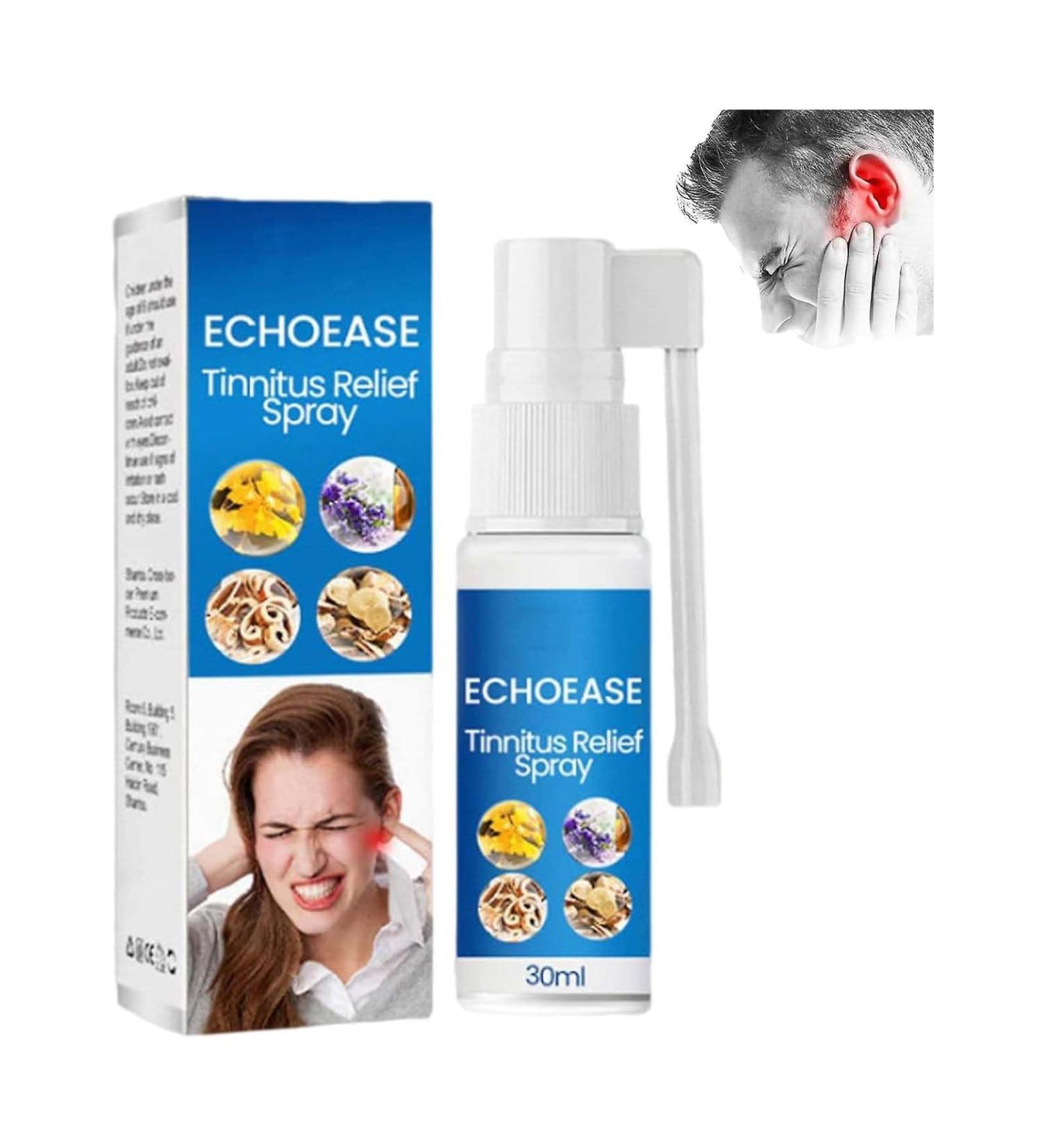 EchoEase Tinnitus Inhaler 2024 Best EchoEase Tinnitus Relief Spray EchoEase Spray EchoEase for Tinnitus Tinnitus Relief for Ringing Ears Quickly Reduce Ear Noise and Improve Hearing (1PC) - Buy Online on GoSupps.com
