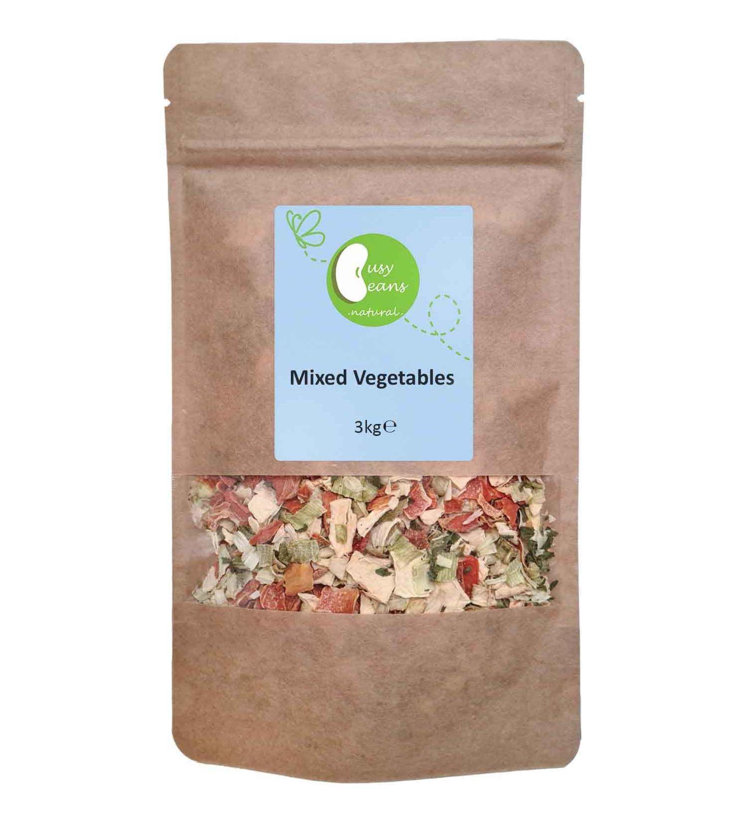 Busy Beans Dried Vegetables Mixed (3kg)