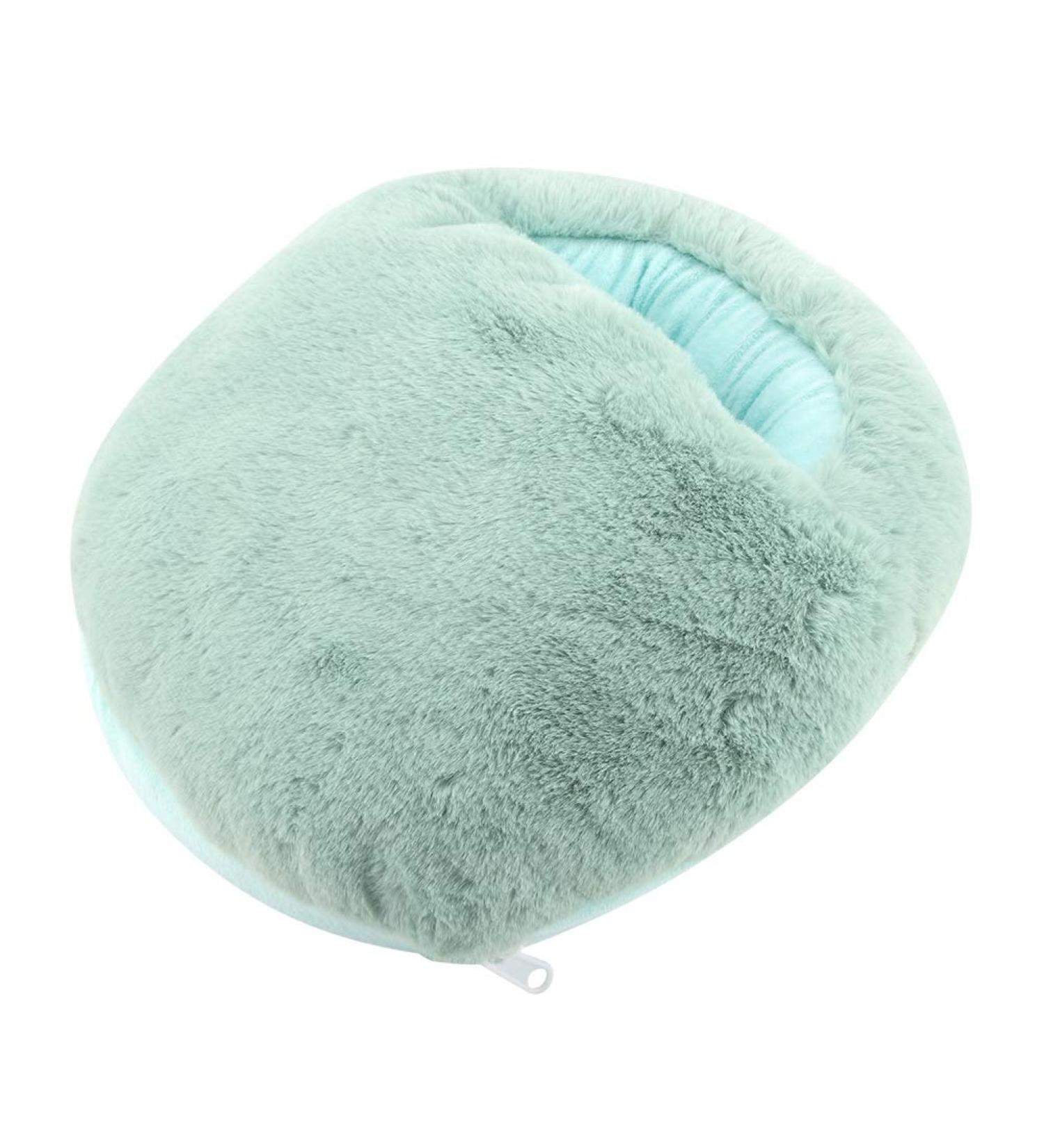 Electric Foot Warmer - Soft & Fluffy 5V Heated Pillow (50 -60 ) | 38x28x12cm | Stay Cozy & Warm - Buy Online on GoSupps.com