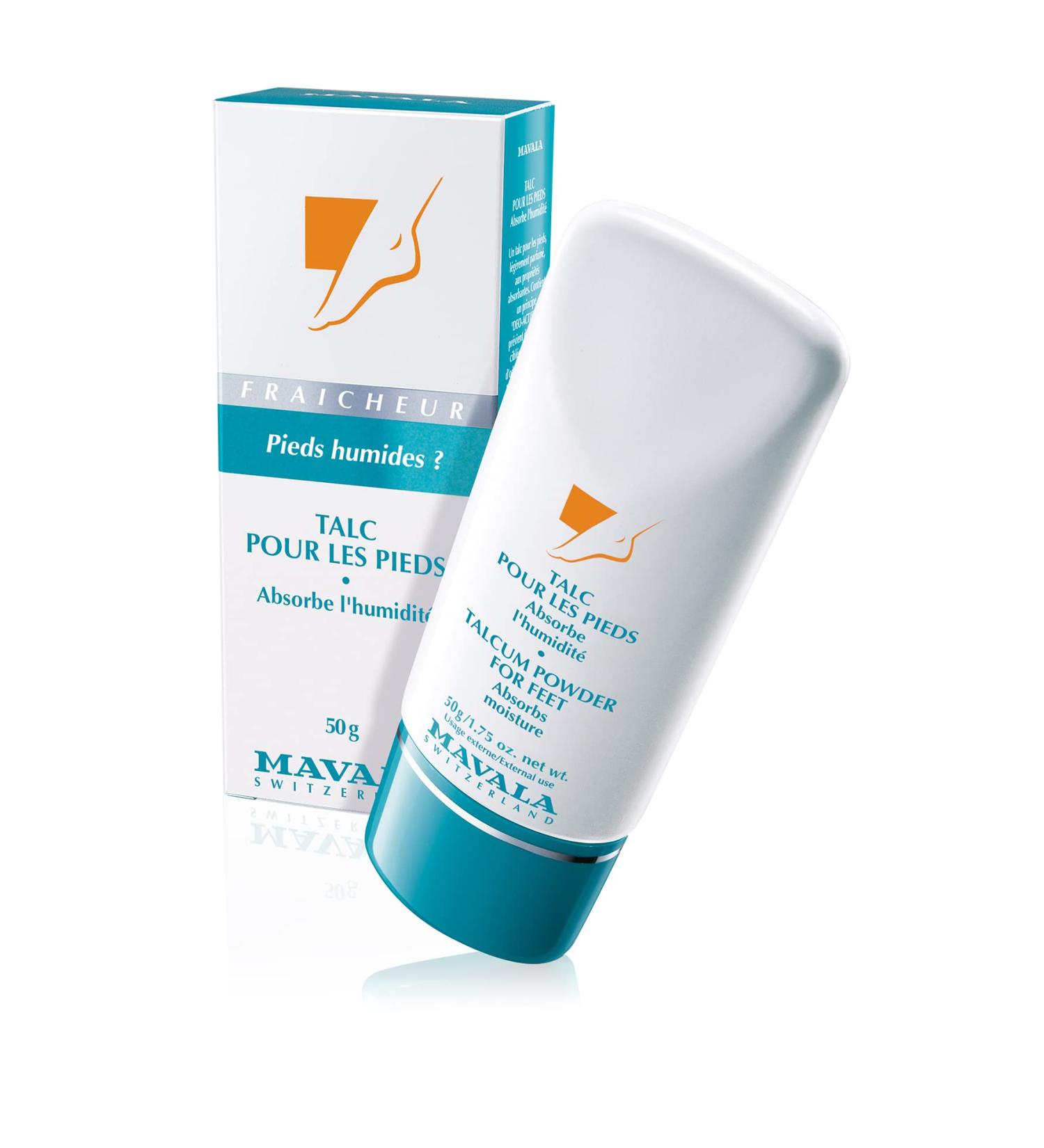 Mavala Fraicheur Talcum Powder for Feet 75ml - Refreshing Foot Care Essential - Buy Online on GoSupps.com