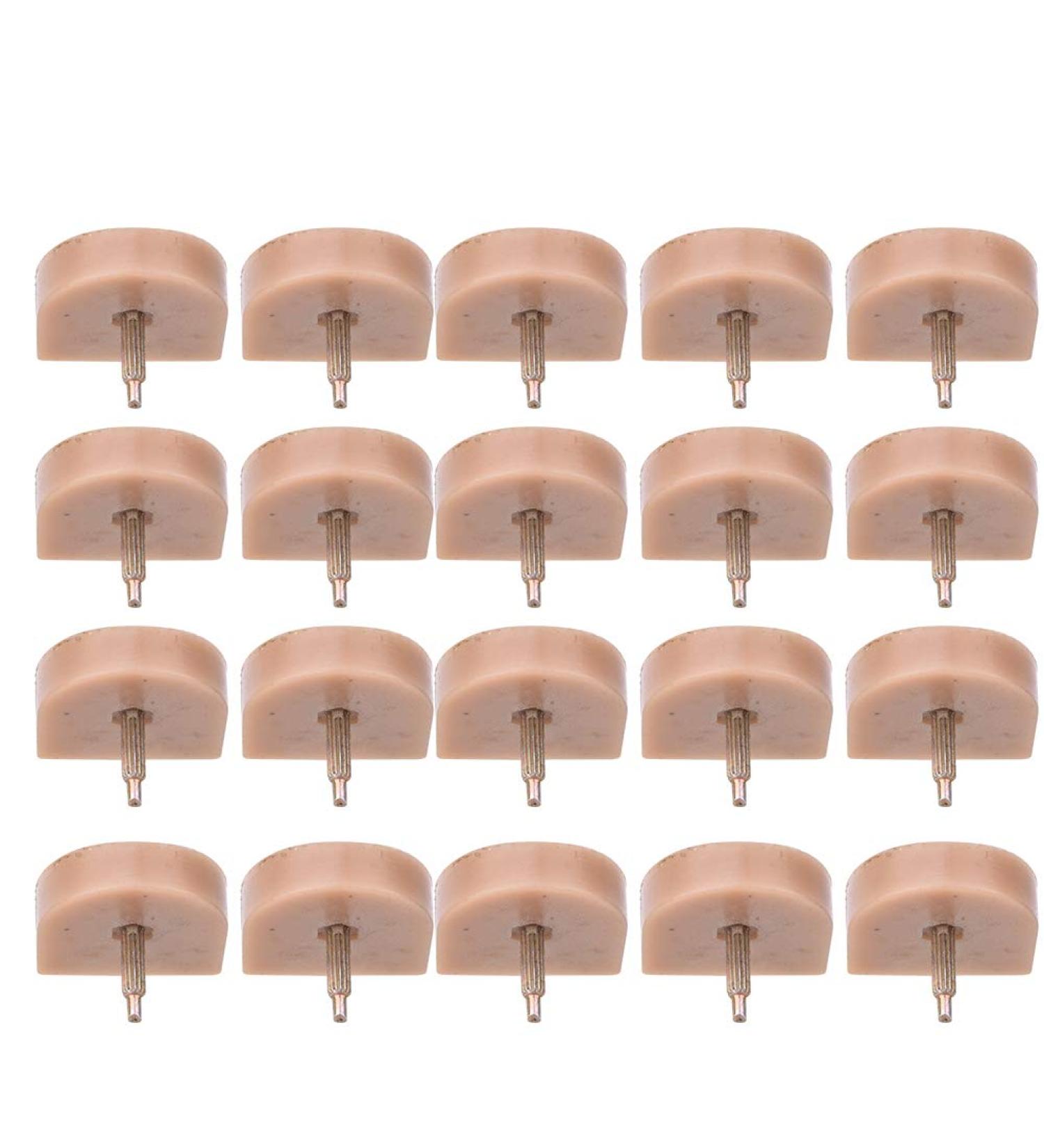 10 Pairs High Heel Tips Replacement - Shoe Repair Accessories for Durable Comfort (613 Beige - Buy Online on GoSupps.com