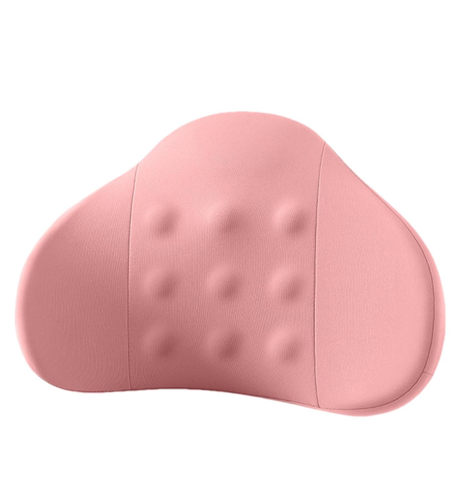 Shakven Car Seat Back Support Lumbar Pillow for Driver - Comfortable Lumbar Support Pillow for Car Ergonomic Back Cushion for Workplace Pink - Buy Online on GoSupps.com