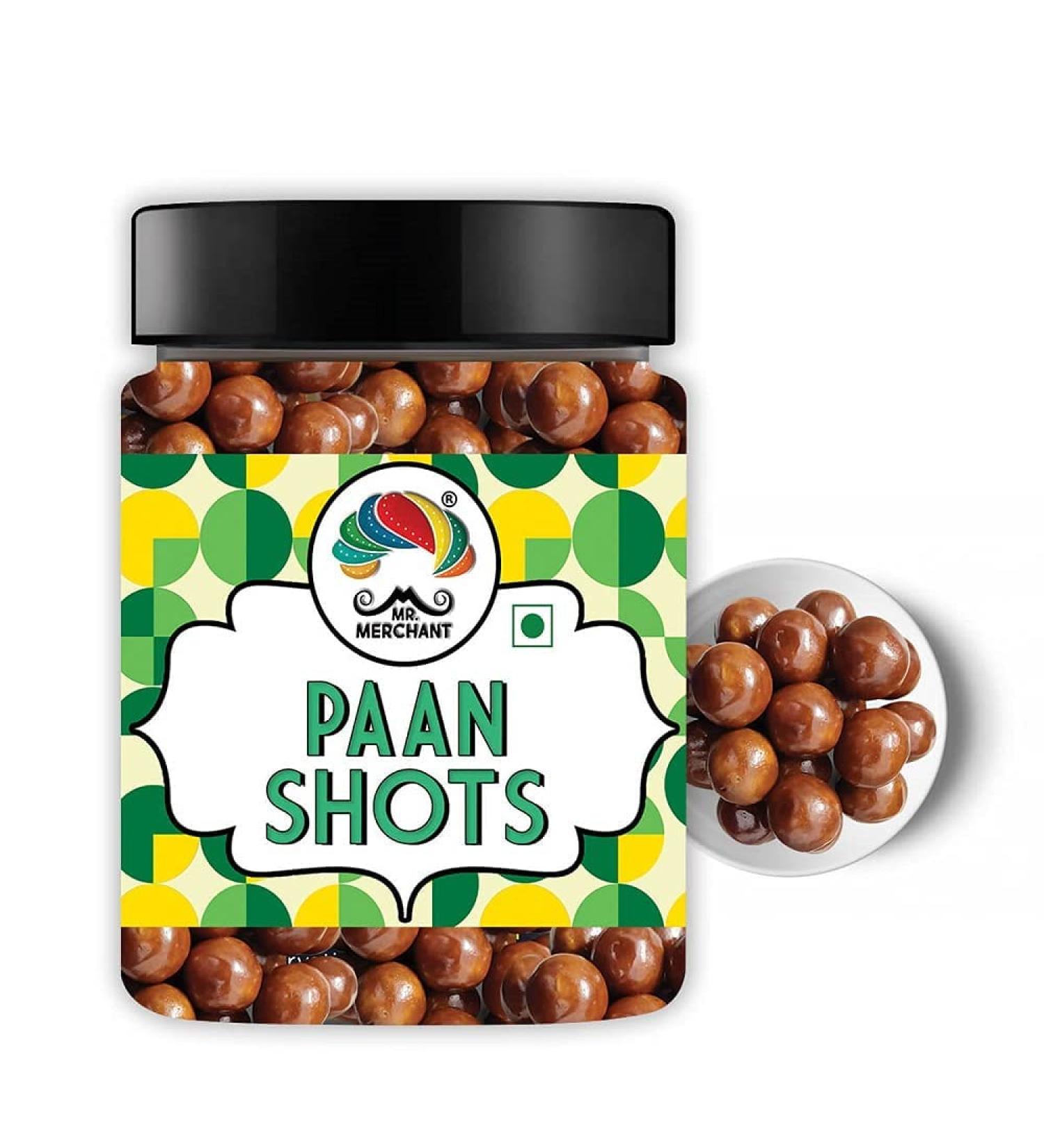 Mr. Merchant Mix Shots (Instant Mix Mouth freshener Mukhwas) Mix Flavor Candy 250g_Packing May Vary