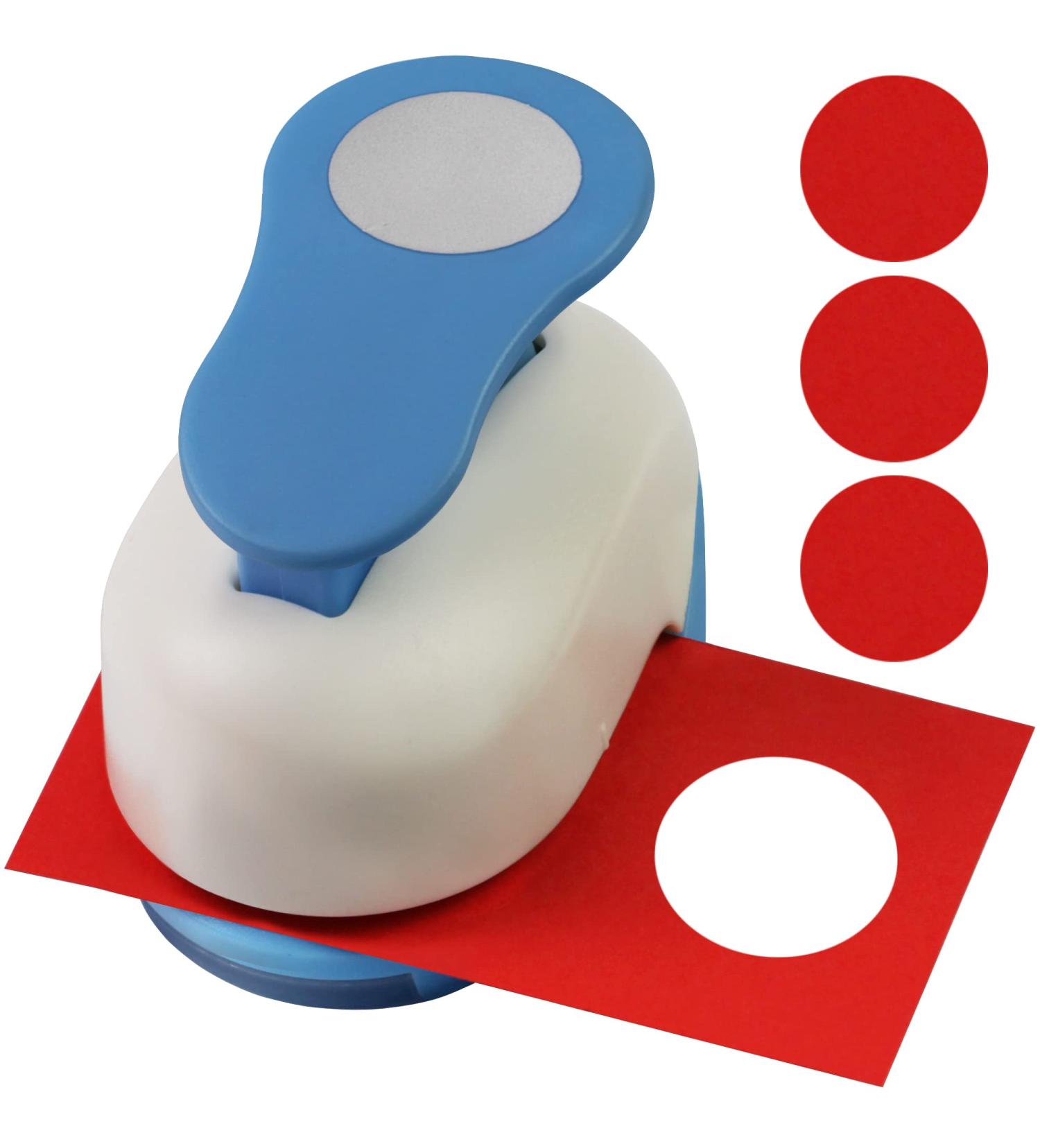 ECOHU 1-Inch Circle Hole Punch for Crafts - Handmade Paper Tool for Scrapbooking, Cards, DIY Arts - Buy Online on GoSupps.com