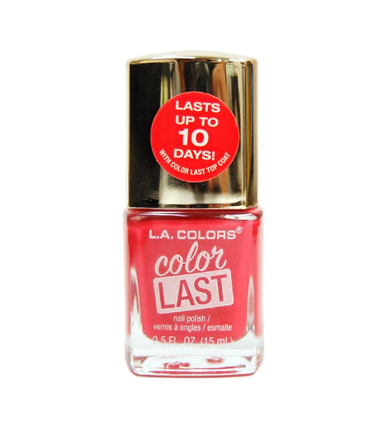 L.A. COLORS Color Last Nail Polish Possibilities 0.5 Fl Oz - Long-Lasting Nail Color for Endless Style Options - Buy Online on GoSupps.com
