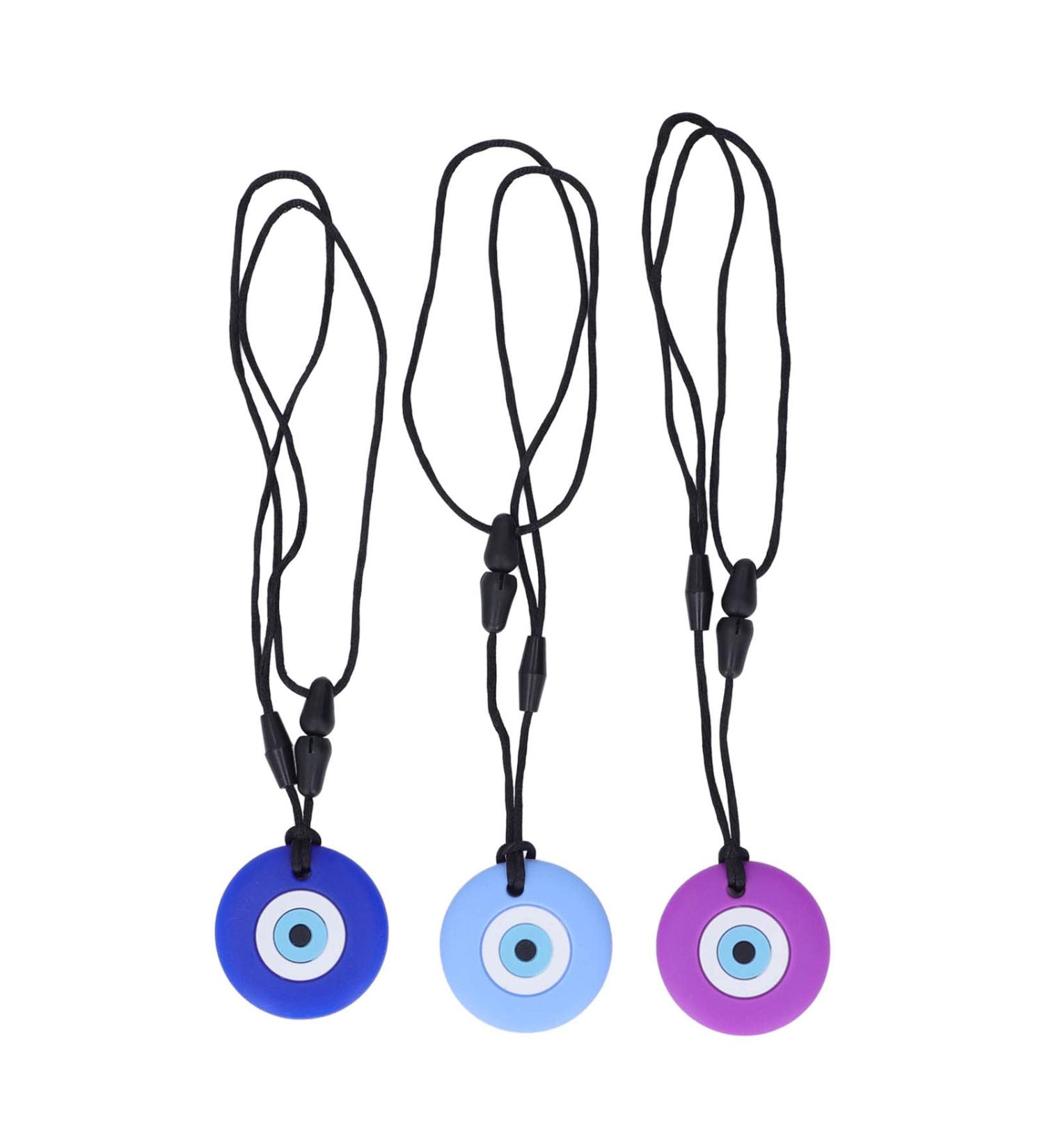 3PCs Children's Tooth Toys - Blue Sky Blue & Purple Silicone Teething Toys for Toddlers - Perfect for Home & Travel - Buy Online on GoSupps.com