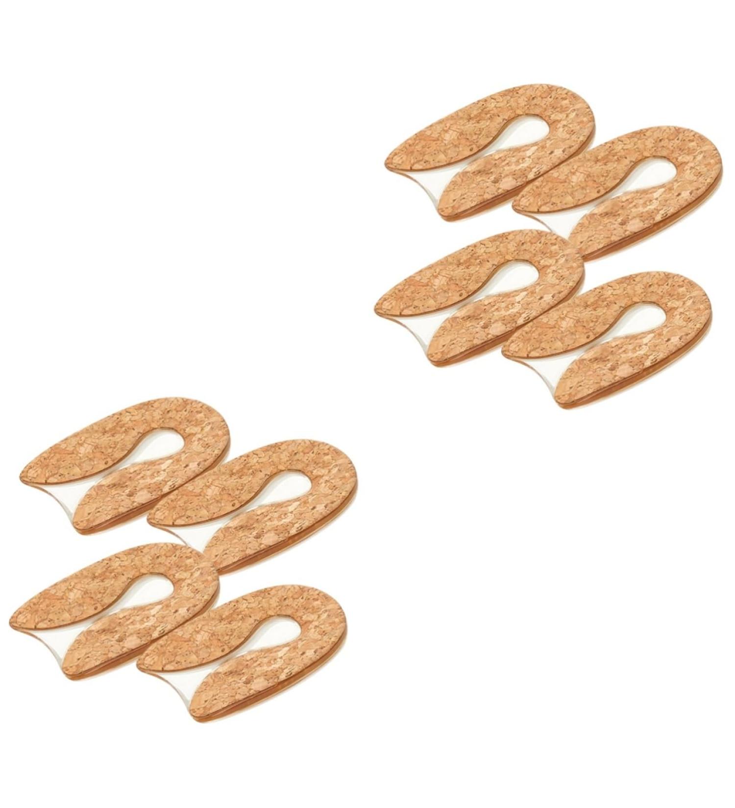 Buy Healvian Transparent Silicone Heel Pads - 4 Pairs Cushion for Women & Men | Comfortable Shoe Boost Insoles - Buy Online on GoSupps.com