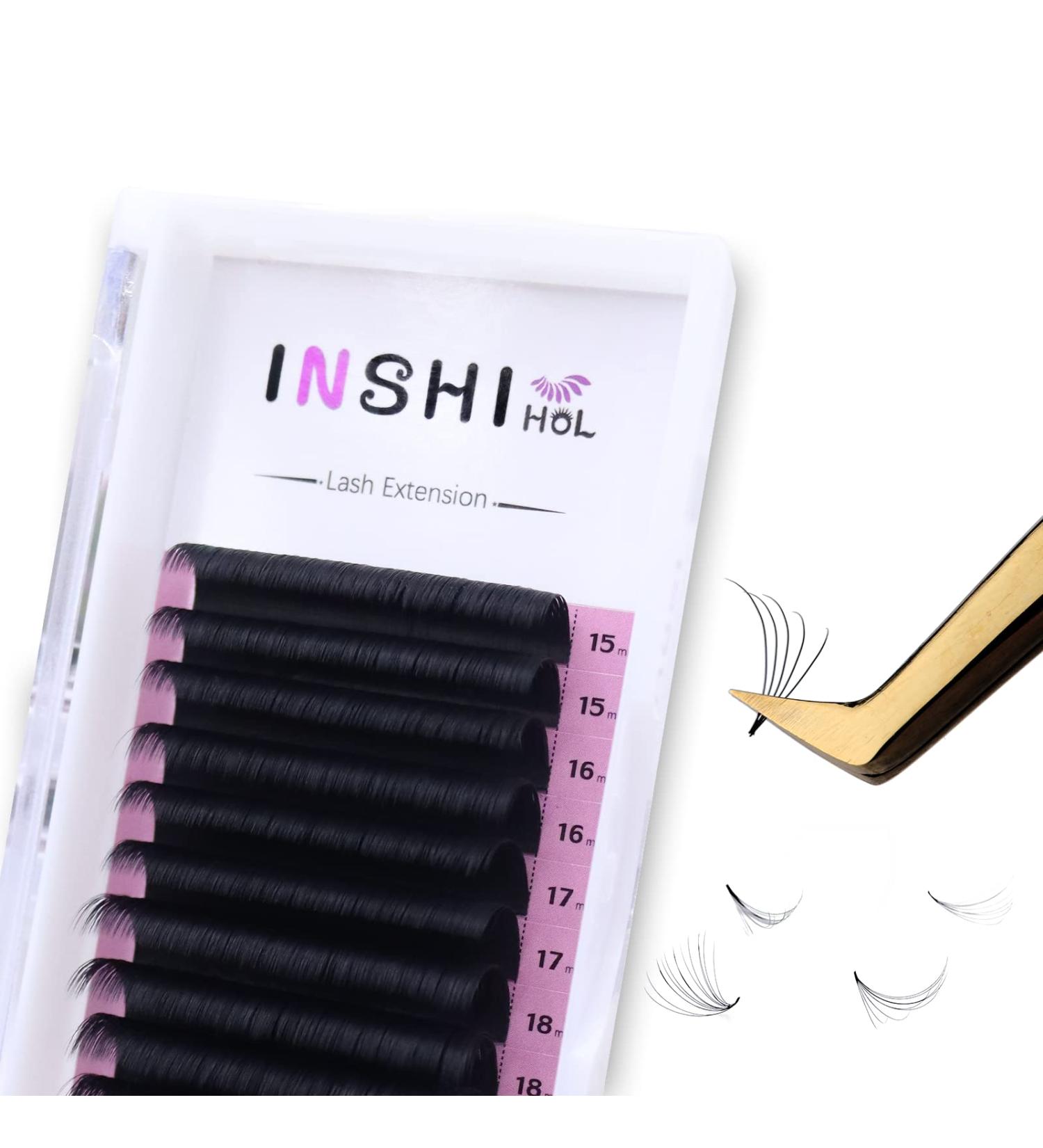 Lash Extensions 0.05 D Curl 15-20mm | Easy Fan Volume Lashes | Rapid Blooming Eyelash Extensions for Stunning Volume - Buy Online on GoSupps.com