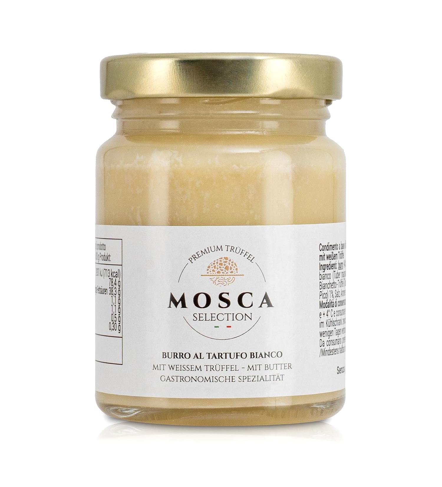 Mosca Selection Italian Truffle Variety - Noble White Truffle Butter | Elevate Your Dishes with Luxurious Taste - Buy Online on GoSupps.com