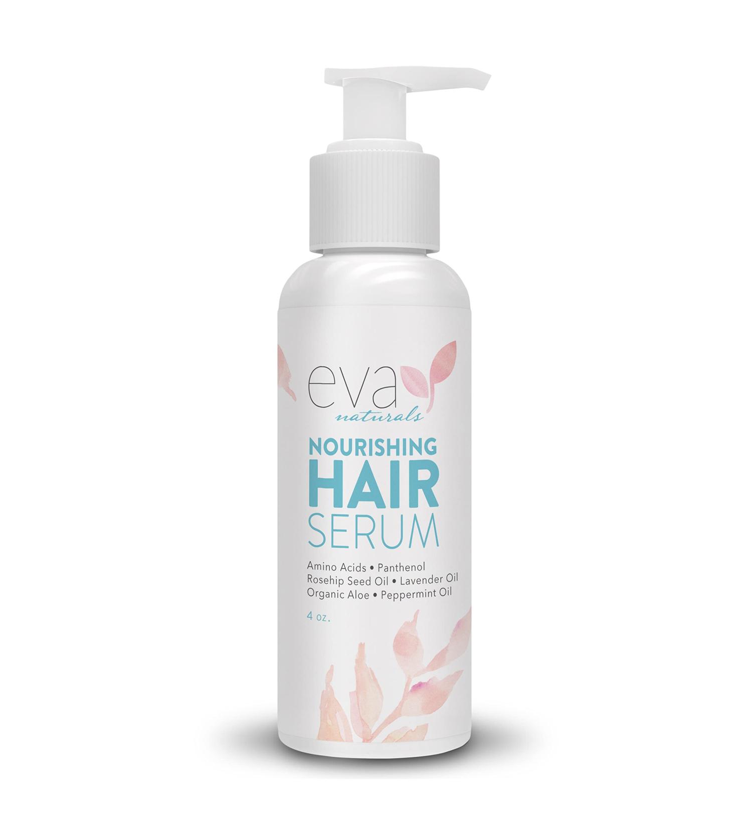 Eva Naturals Biotin Hair Growth Serum - 4 Oz - For Hair Loss Support and Frizz Control - Advanced Hair Growth Treatment for Men & Women - Buy Online on GoSupps.com