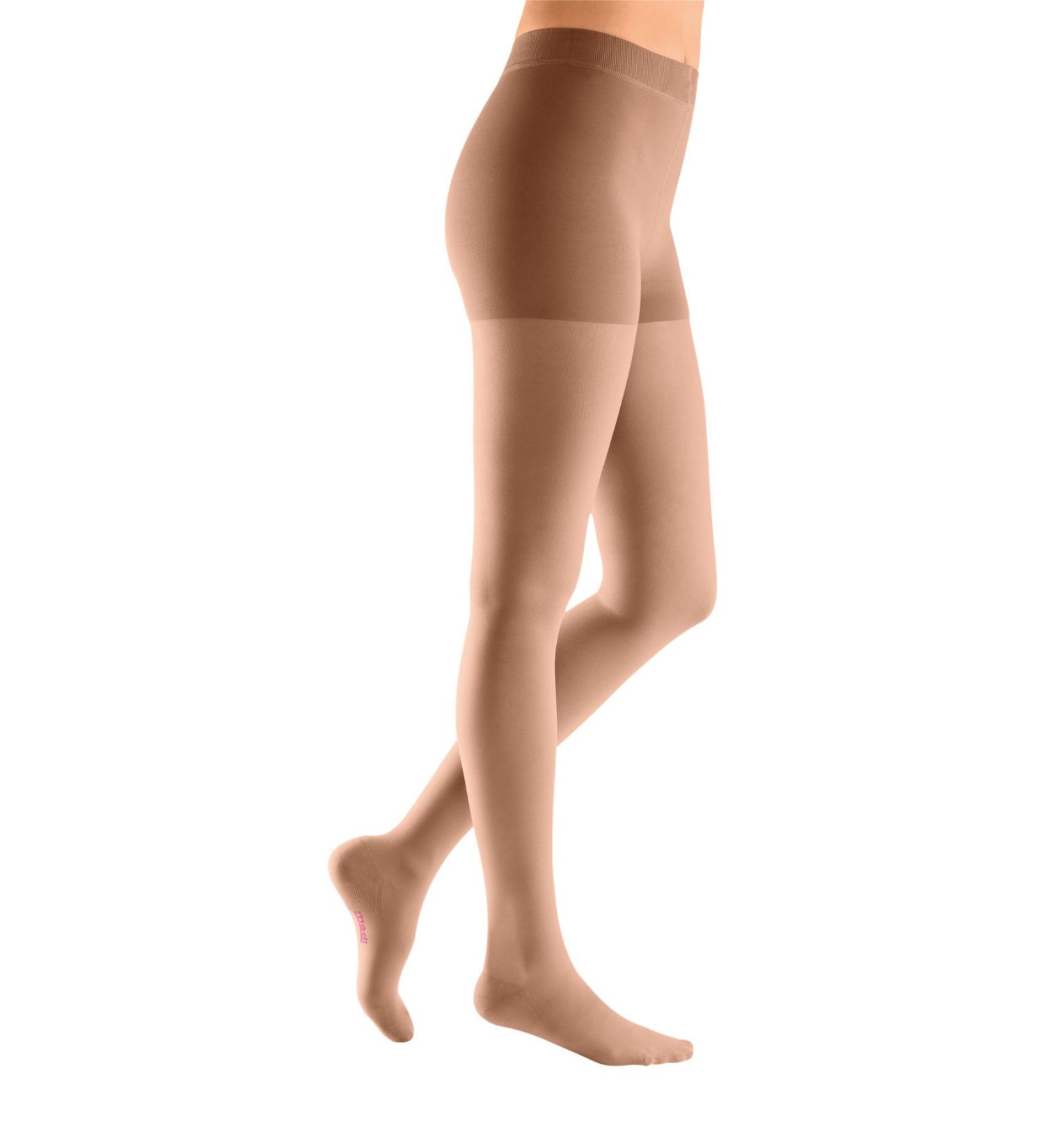 Mediven Plus 30-40 mmHg Compression Pantyhose for Men & Women | Closed Toe Beige III - Buy Online on GoSupps.com