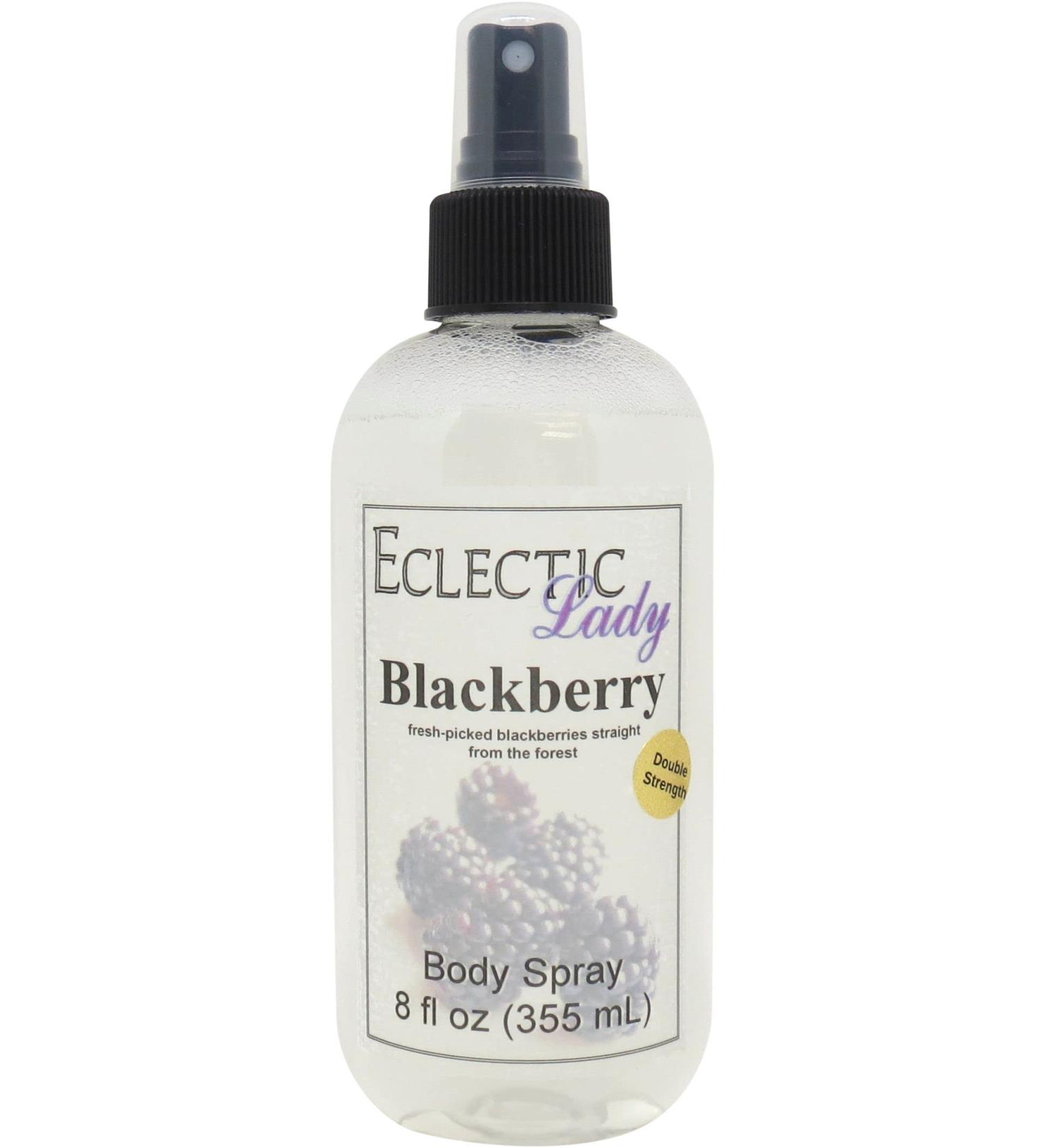 Blackberry Body Spray (Double Strength) 8 ounces Body Mist for Women with Clean Light & Gentle Fragrance Long Lasting Perfume with Comforting Scent for Men & Women Cologne with Soft Subtle Aroma 8 Fluid Ounces (Double Strength) - Buy Online on GoSupps.com