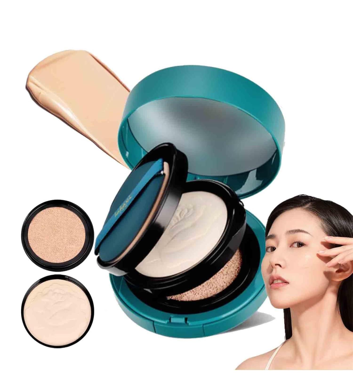 BB cream foundation air cushion 2 in 1 red ginseng dual conditioning foundation foundation cushion foundation long lasting concealer - Buy Online on GoSupps.com