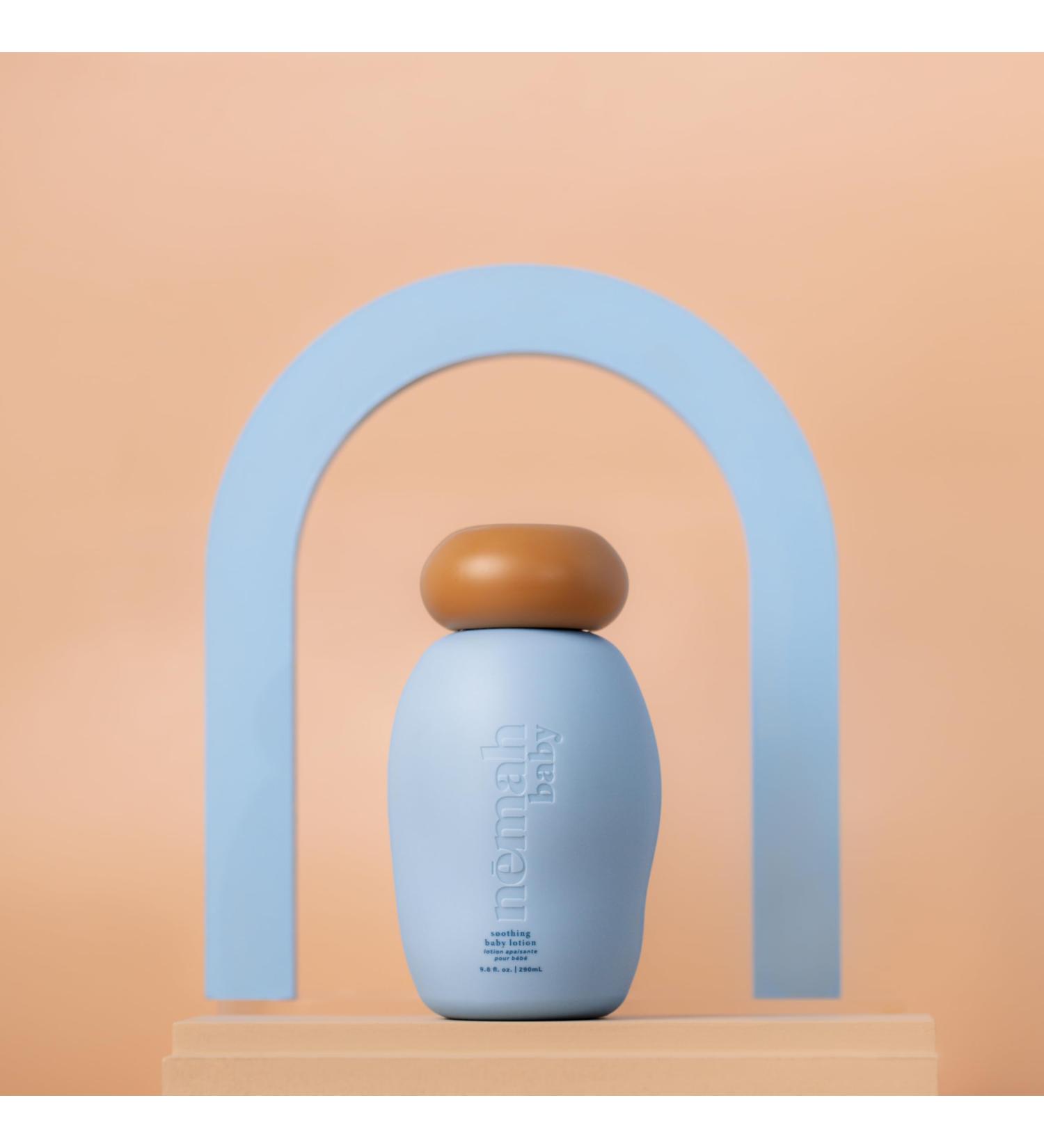 Nemah Soothing Baby Lotion | Organic Vegan Lotion for Sensitive Skin with Chamomile Jojoba Oil & Aloe Vera | 9.8 fl. oz - Buy Online on GoSupps.com