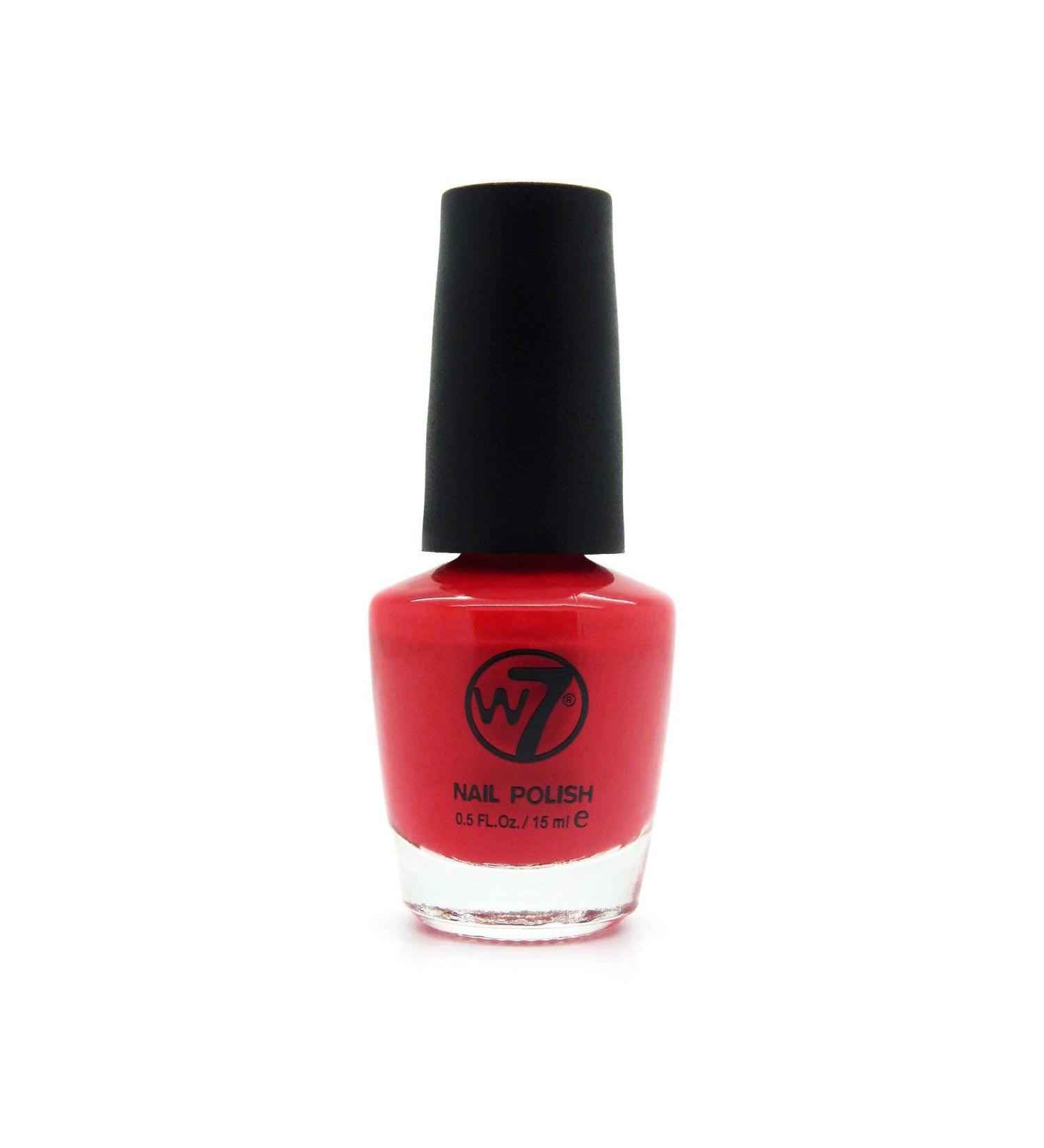 W7 Cosmetics Nail Polish Number 125 Red Hot 15 ml