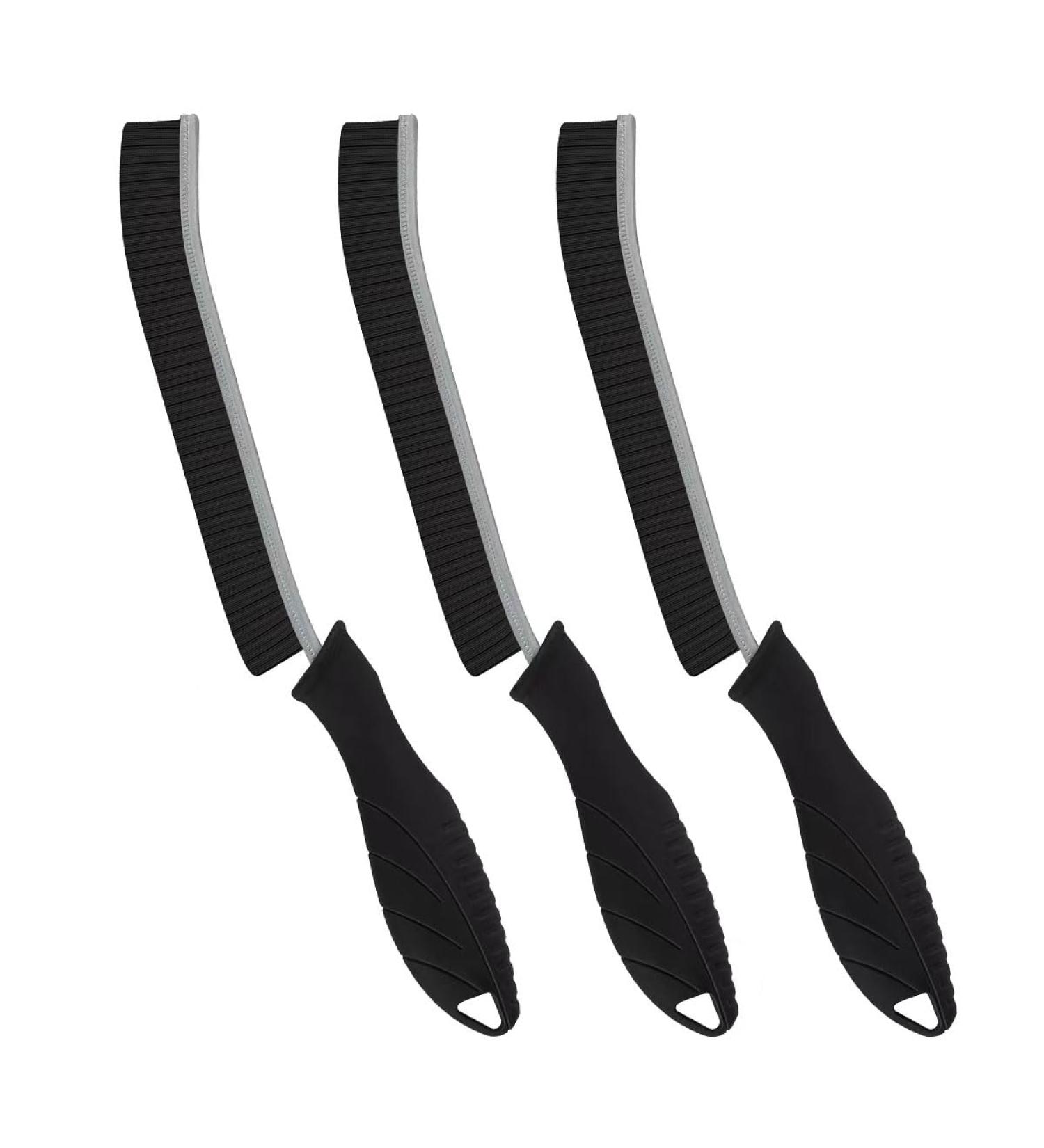 SXhyf Hard Bristle Crevice Cleaning Brush - Multifunctional Gap Cleaning Brush Bathroom Cleaning Brush Grout Brush Crevice Cleaning Tools for Household Use Kitchen Window Vehicle (3 Black) Black 3 - Buy Online on GoSupps.com