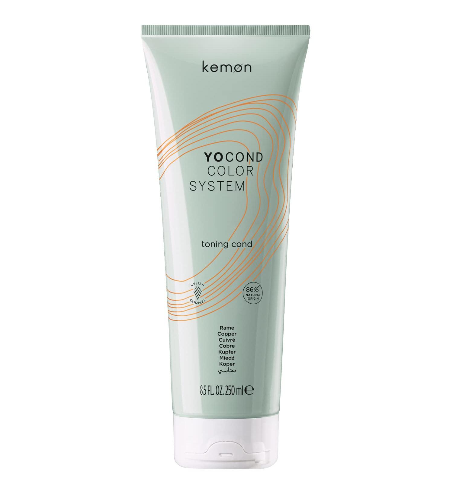 Kemon Yo Cond copper reflective climate agent of natural origin with yogurt extract and soothing workshop plants 250 ml - Buy Online on GoSupps.com