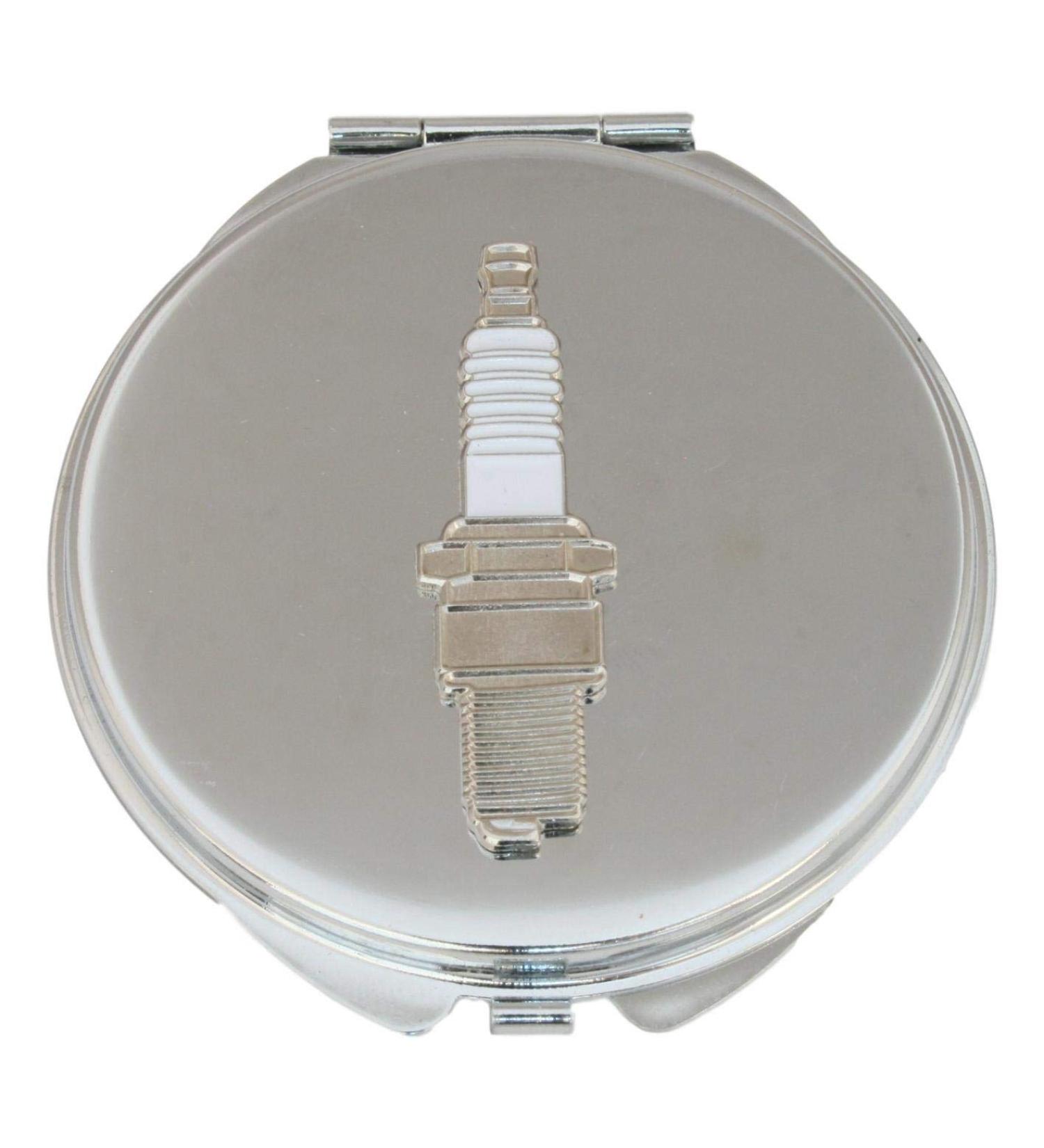 Spark Plug Compact Mirror Handbag Gift With Free Engraving 555 - Buy Online on GoSupps.com