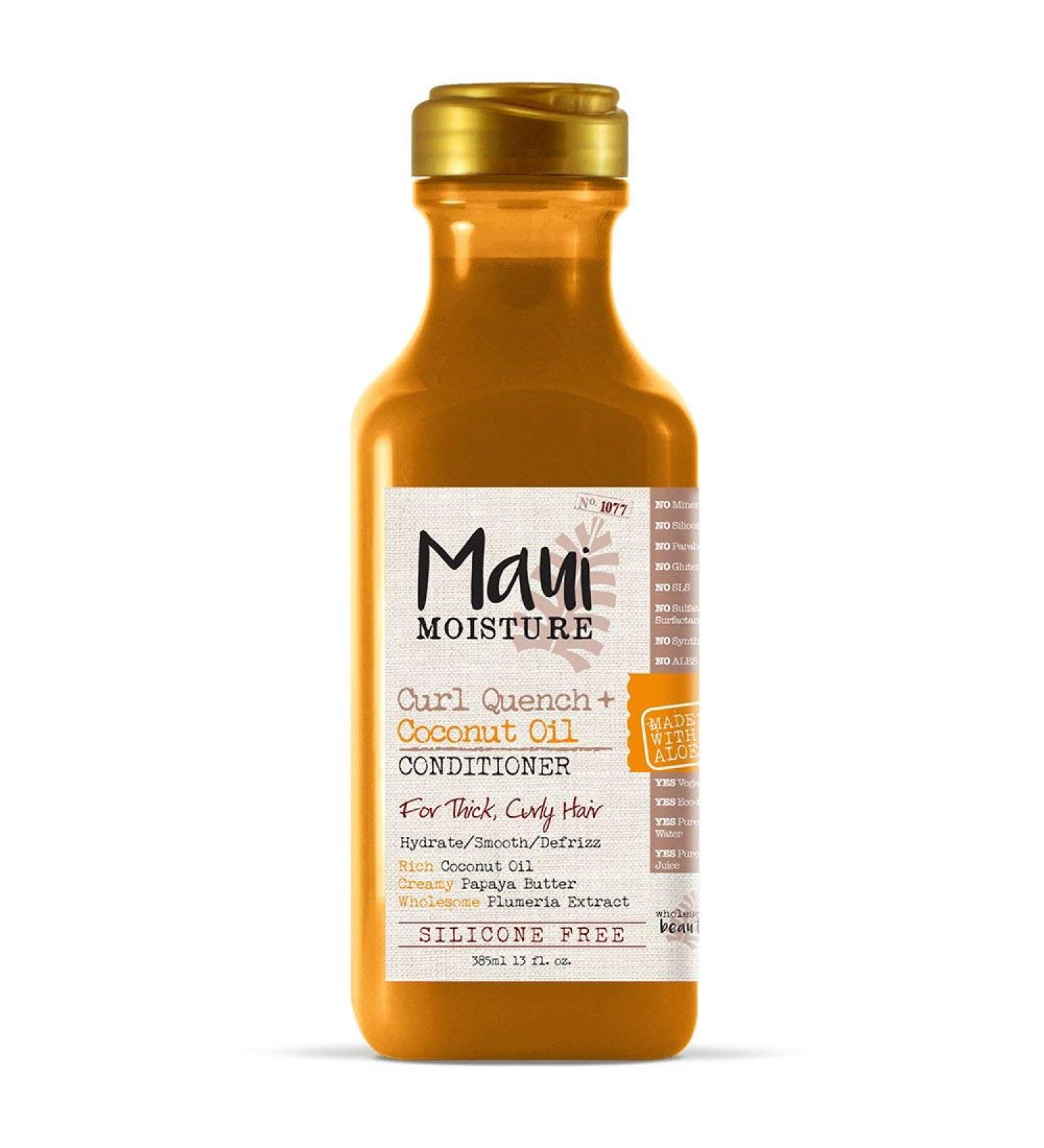 Maui Moisture Curl Quench + Coconut Oil Conditioner 385ml - Nourish & Define Curls | Best International Shipping - Buy Online on GoSupps.com
