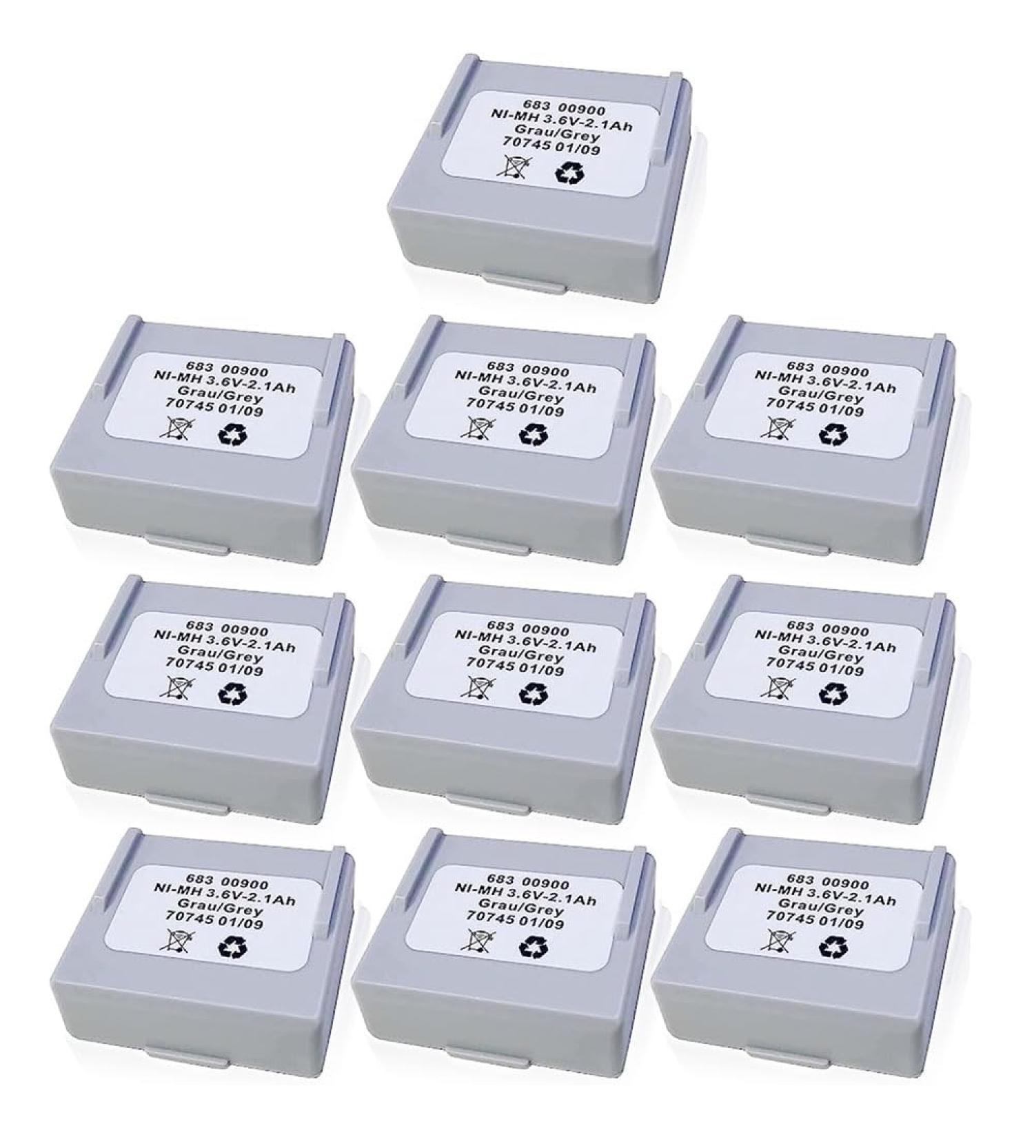 Buy 10 Pack 3.6V 2100mAh Rechargeable Ni-MH Batteries for Crane Remote Control | International Shipping Available - Buy Online on GoSupps.com
