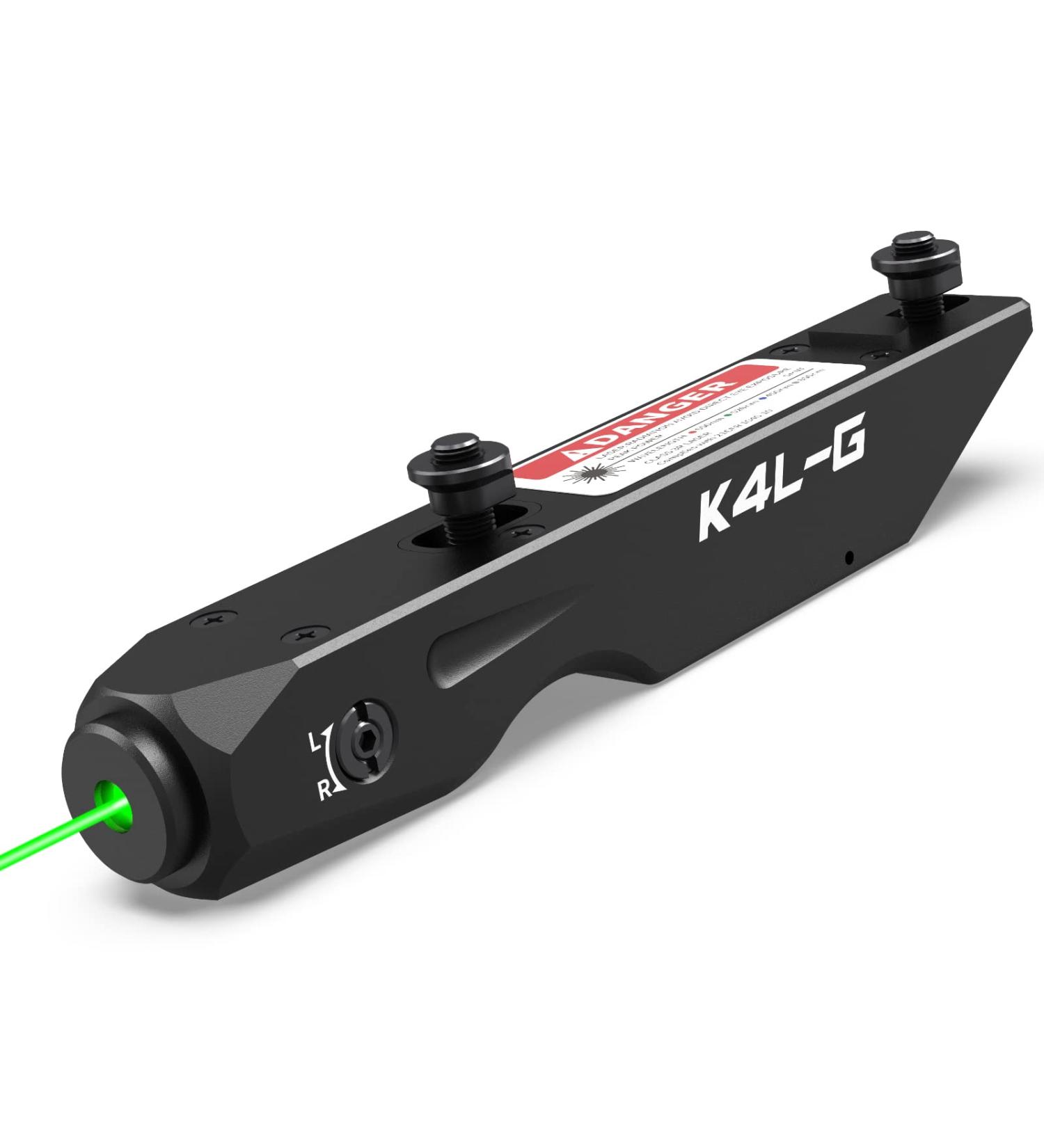 Votatu K4L-G Green Laser Sight | Keymod Rail | Ultra Low-Profile Tactical Rifle Beam with Strobe | Magnetic Rechargeable - Buy Online on GoSupps.com