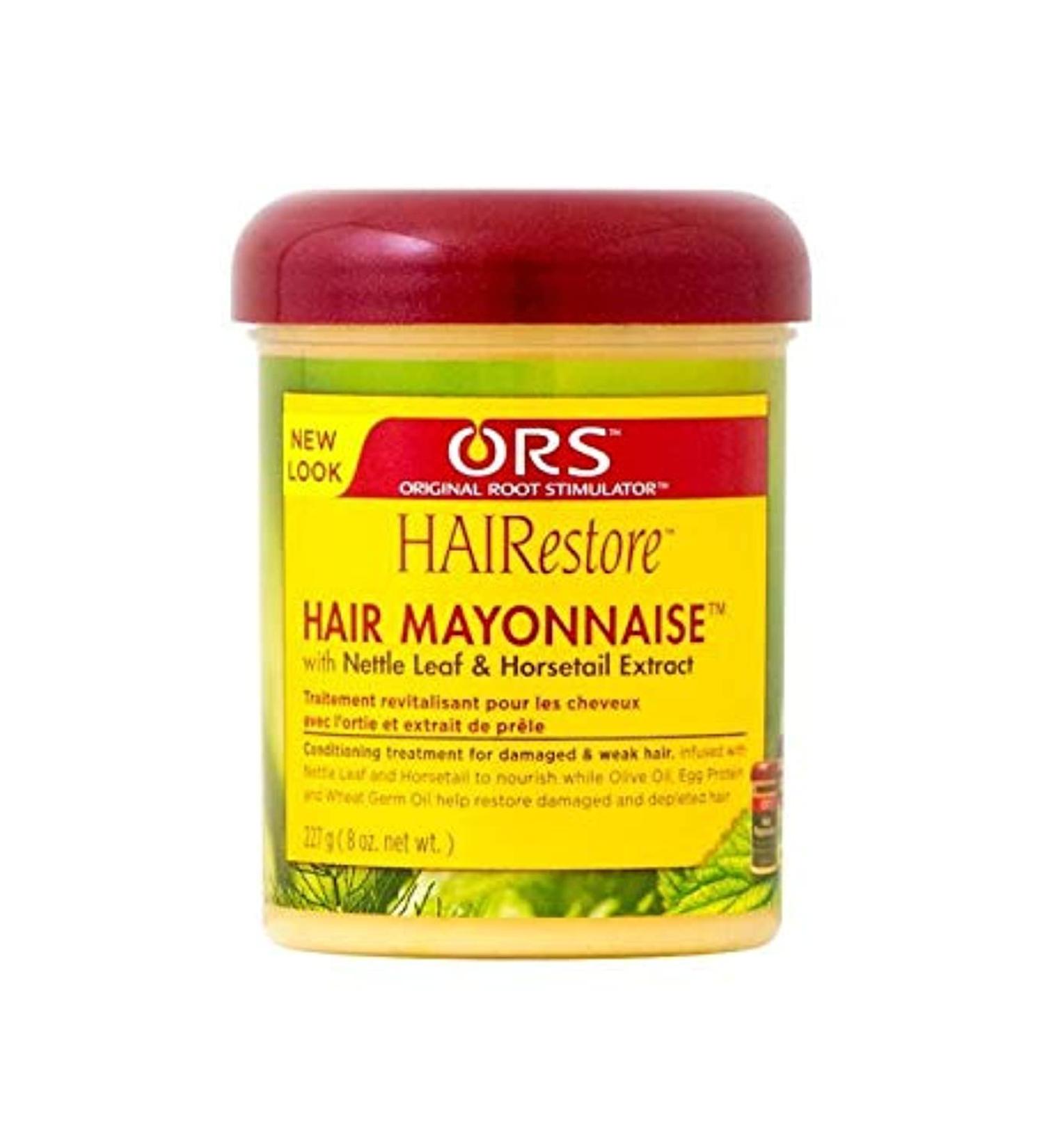 ORS HAIRestore Hair Mayonnaise with Nettle Leaf and Horsetail Extract  Hair Restoring Treatment  (8.0 oz)