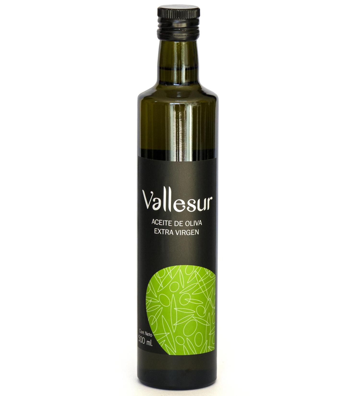 Vallesur Peruvian Premium Extra Virgin Olive Oil - Hand-Picked & Cold Extracted - Fruity, Rich Flavor - Globally Awarded - 688 mg/kg Polyphenol - 500ml - Buy Online on GoSupps.com