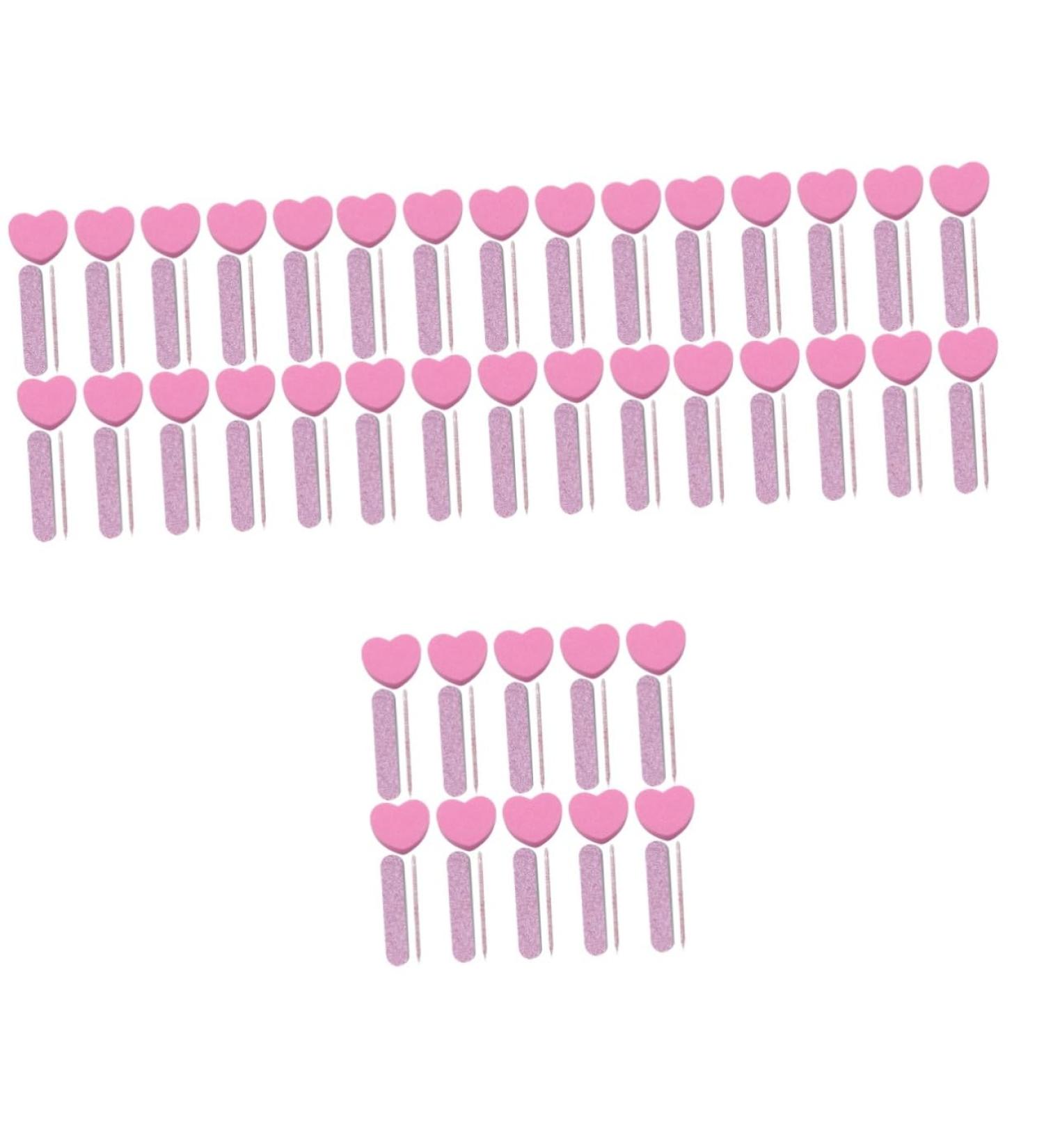 Beaupretty 80 Sets Nail Kit Fingernail Files Tool Nail Polishing Strips Files Nail Buffering Files Nail Buffer Block Manicure File Nail Sticks Nail Buffering Block Sticks for Nails Sponge - Buy Online on GoSupps.com