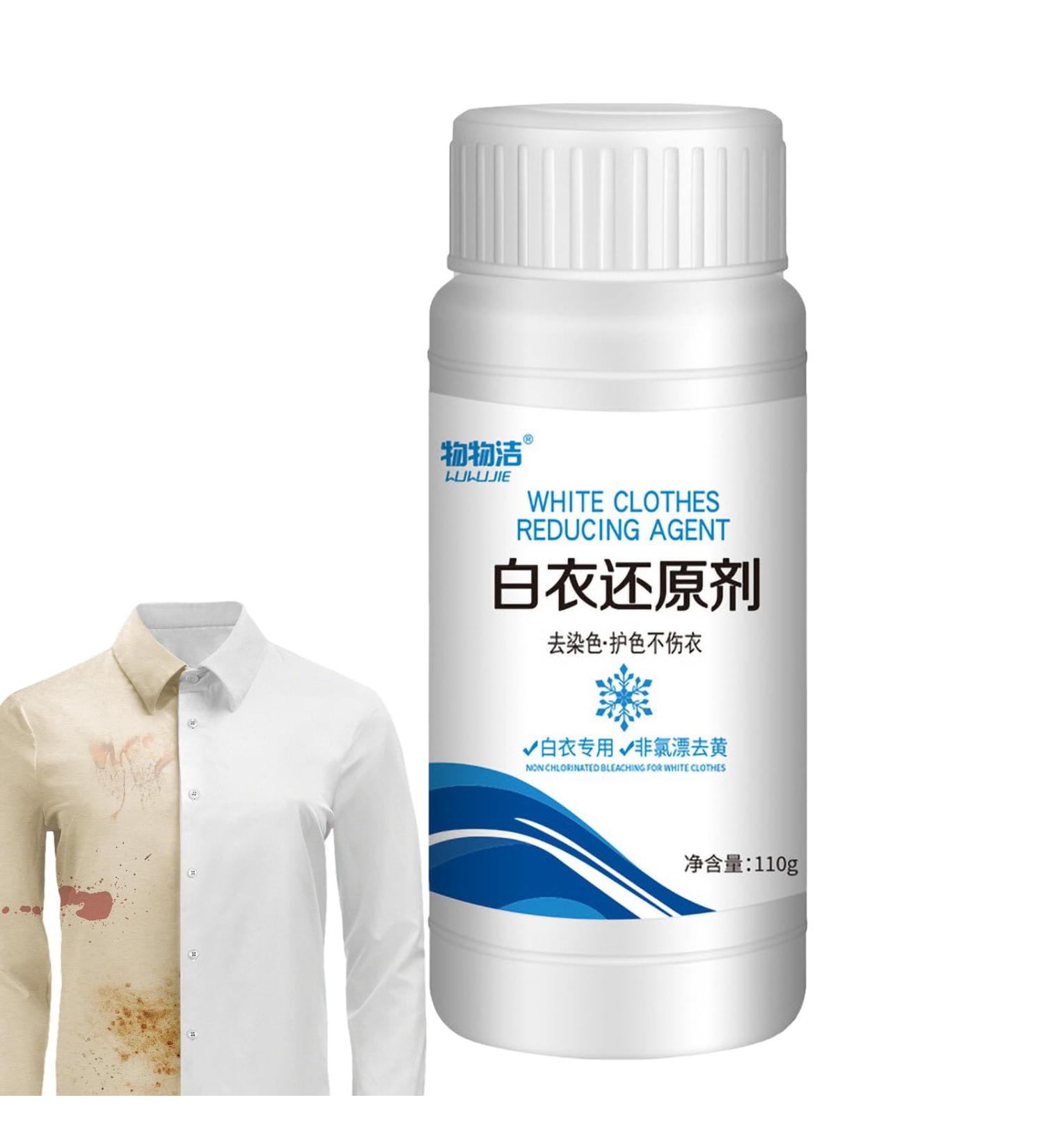 Laundry Booster - Laundry Brightener Clothes Bleach | High Efficiency Enzyme Odor Removal Stain Remover for White Shirt Dress Sheets White Fabric Klufo - Buy Online on GoSupps.com