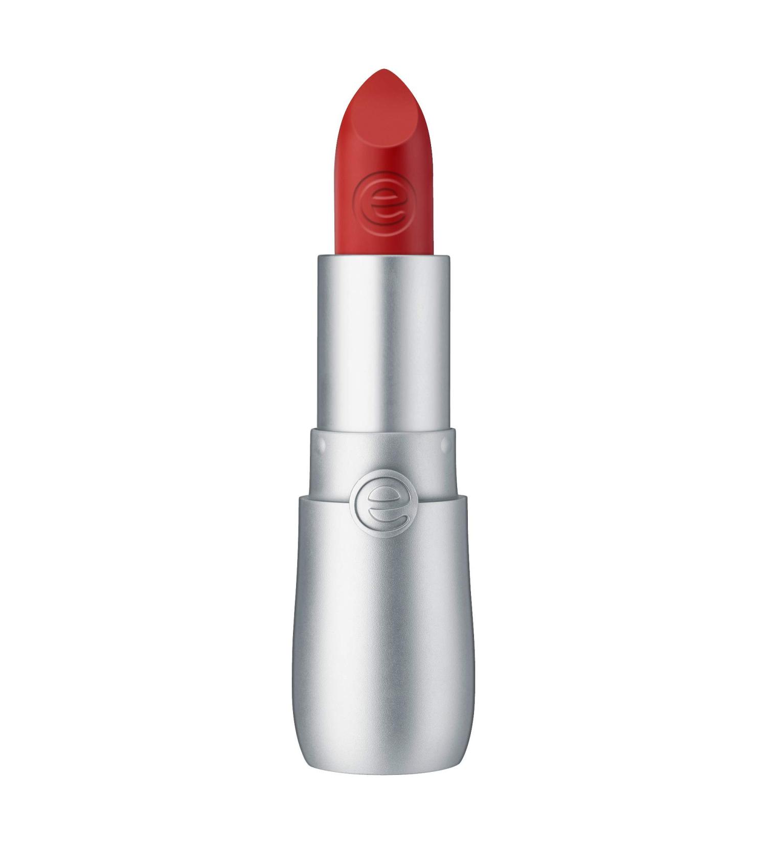 Essence Velvet Matte Lipstick No. 09 Red Velvet Cake | Vegan Oil-Free Alcohol-Free | Shop Internationally - 3.8g - Buy Online on GoSupps.com