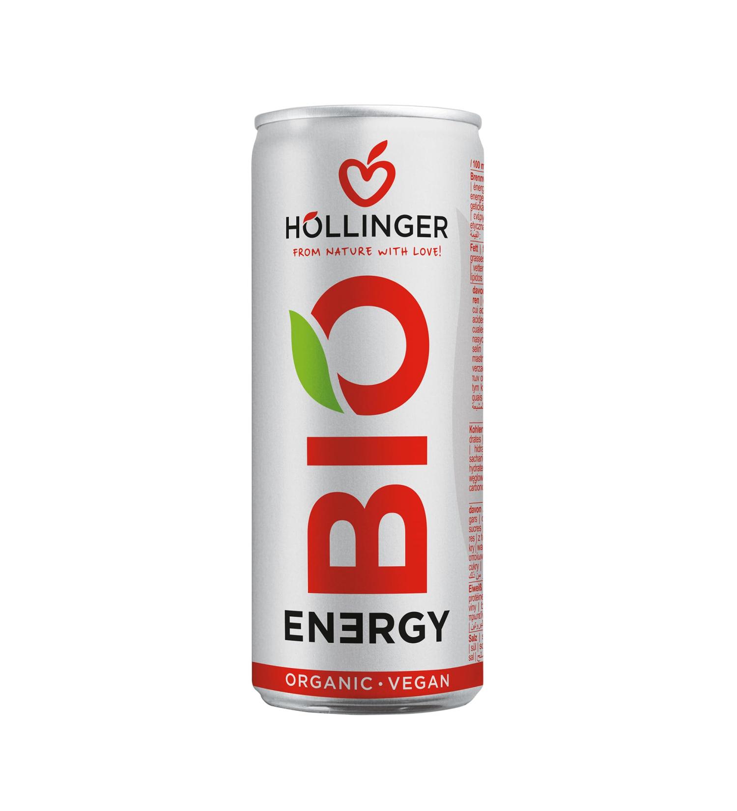 H llinger Bio Energy Drink Vegan Boisson nerg tique Biologique Format Canette 12x250ml Certifi Organique Rafra chissant - Buy Online on GoSupps.com