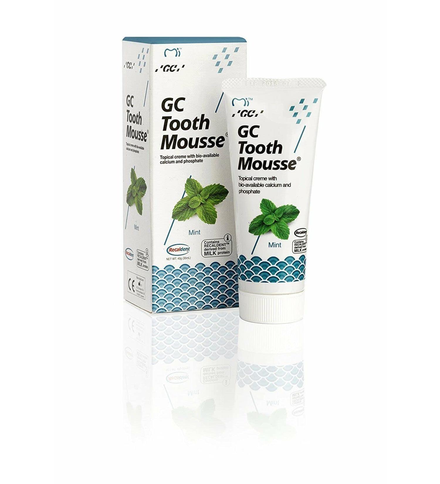 GC TOOTH MOUSSE PLUS 1 X40GM DENTAL PRODUCT (Strawberry), 40 GM