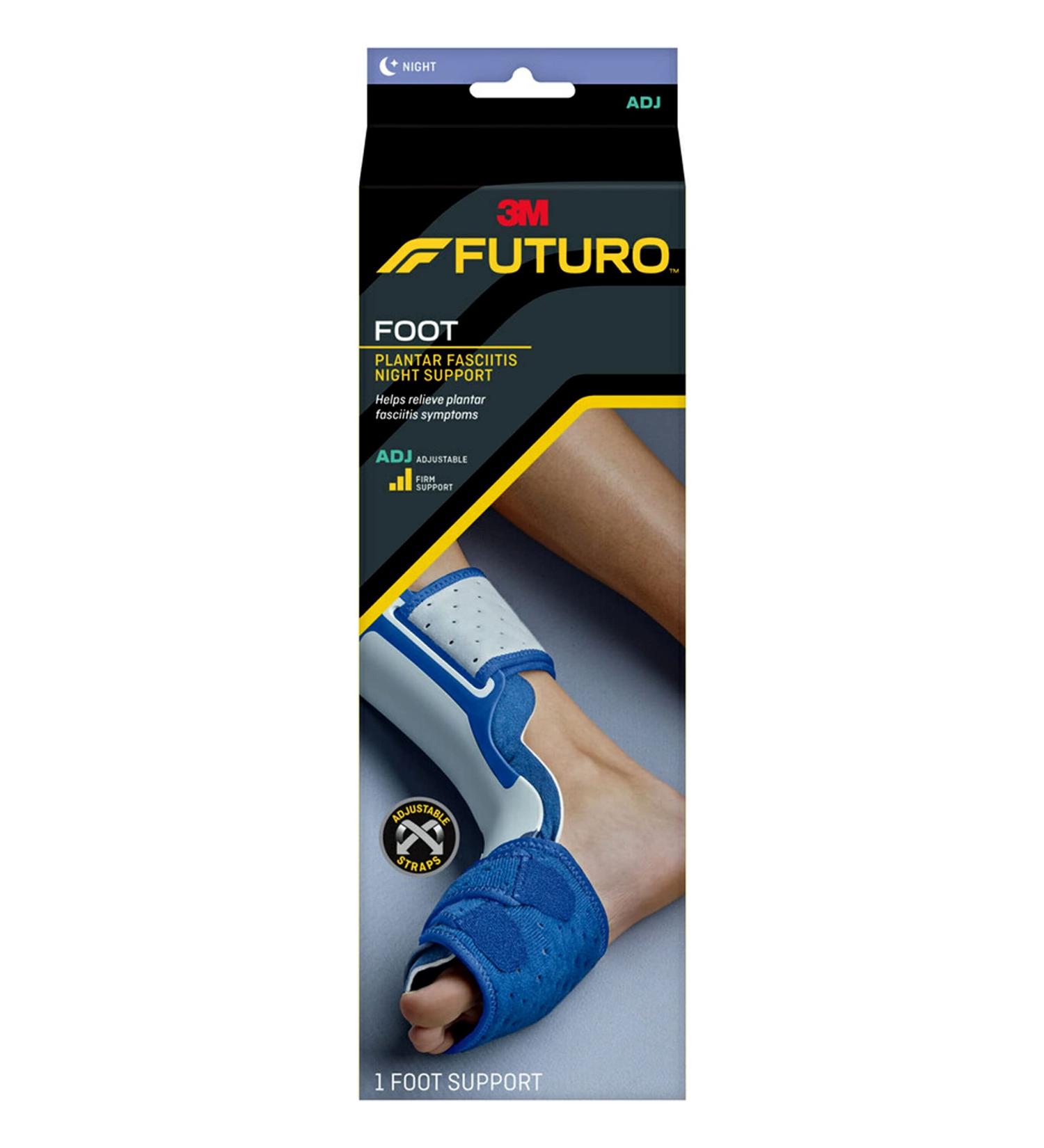 FUTURO Plantar Fasciitis Night Support - Adjustable Brace for Foot Pain Relief - Buy Online on GoSupps.com