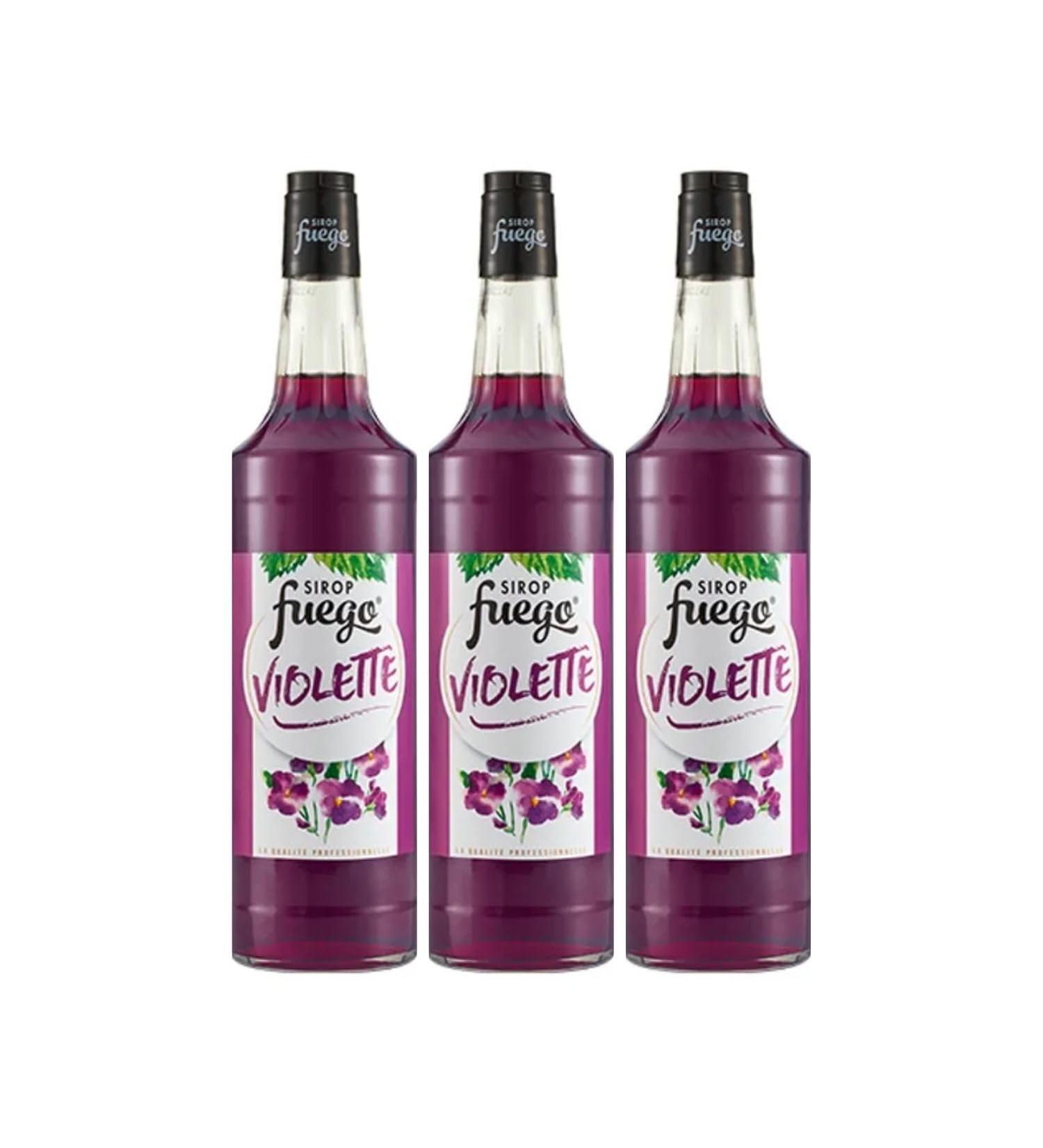 Fuego Purple Syrup - 3 x 1L