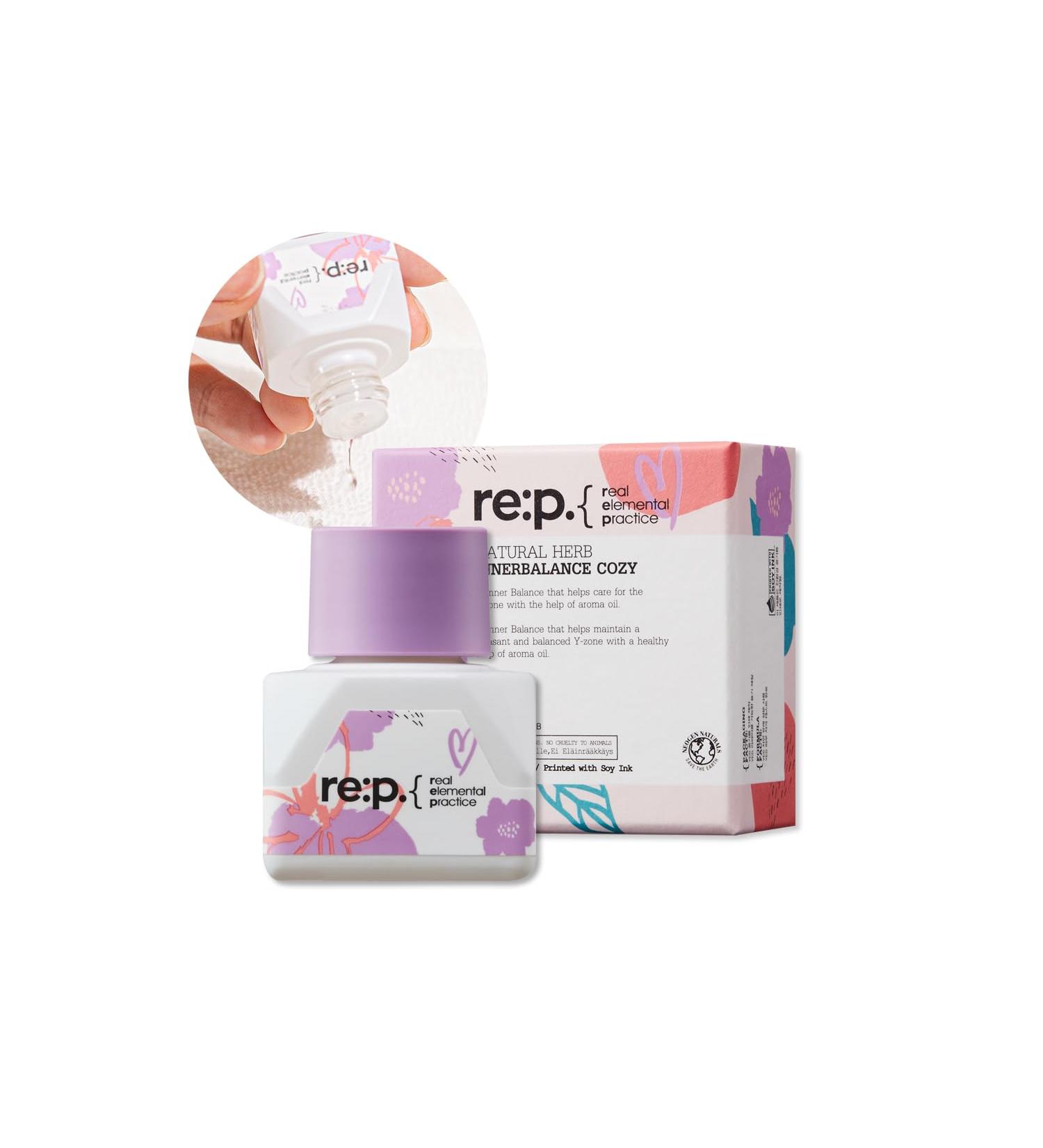 RE:P Natural Herb Feminine Aroma Oil Cozy 0.17 Fl Oz / 5ml - 100% Vegan Cruelty-Free Paraben Free Feminine Hygiene Care Perfume for Underwear Feminine Perfume Inner Balance Aroma Oil - Cozy - Buy Online on GoSupps.com