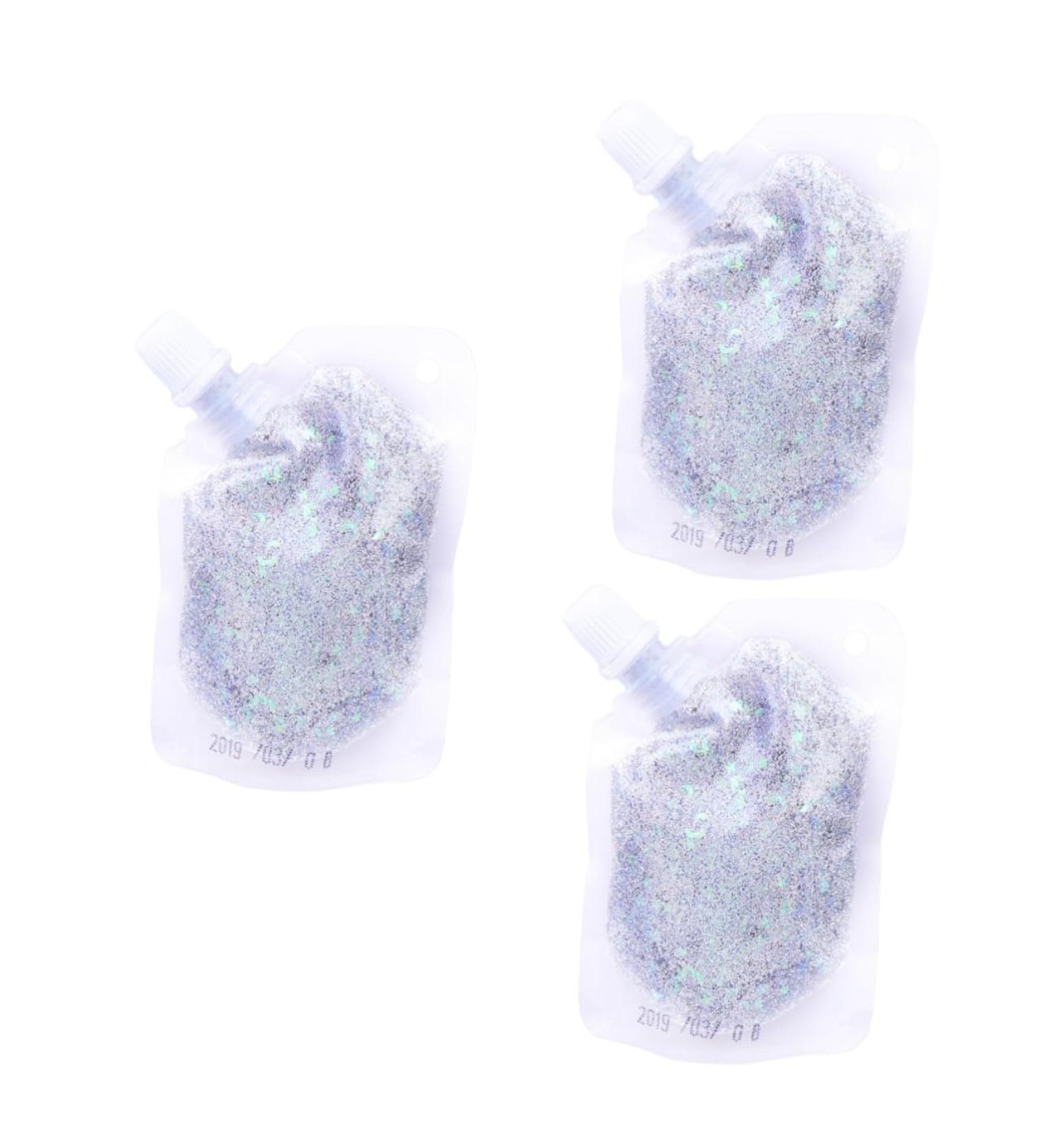 Mipcase Chunky Glitter Gel Makeup - 3PCS Sequin Body Gel for Face & Nails | Eye & Makeup Glitter Sequins - Perfect for Parties & Festivals - Buy Online on GoSupps.com