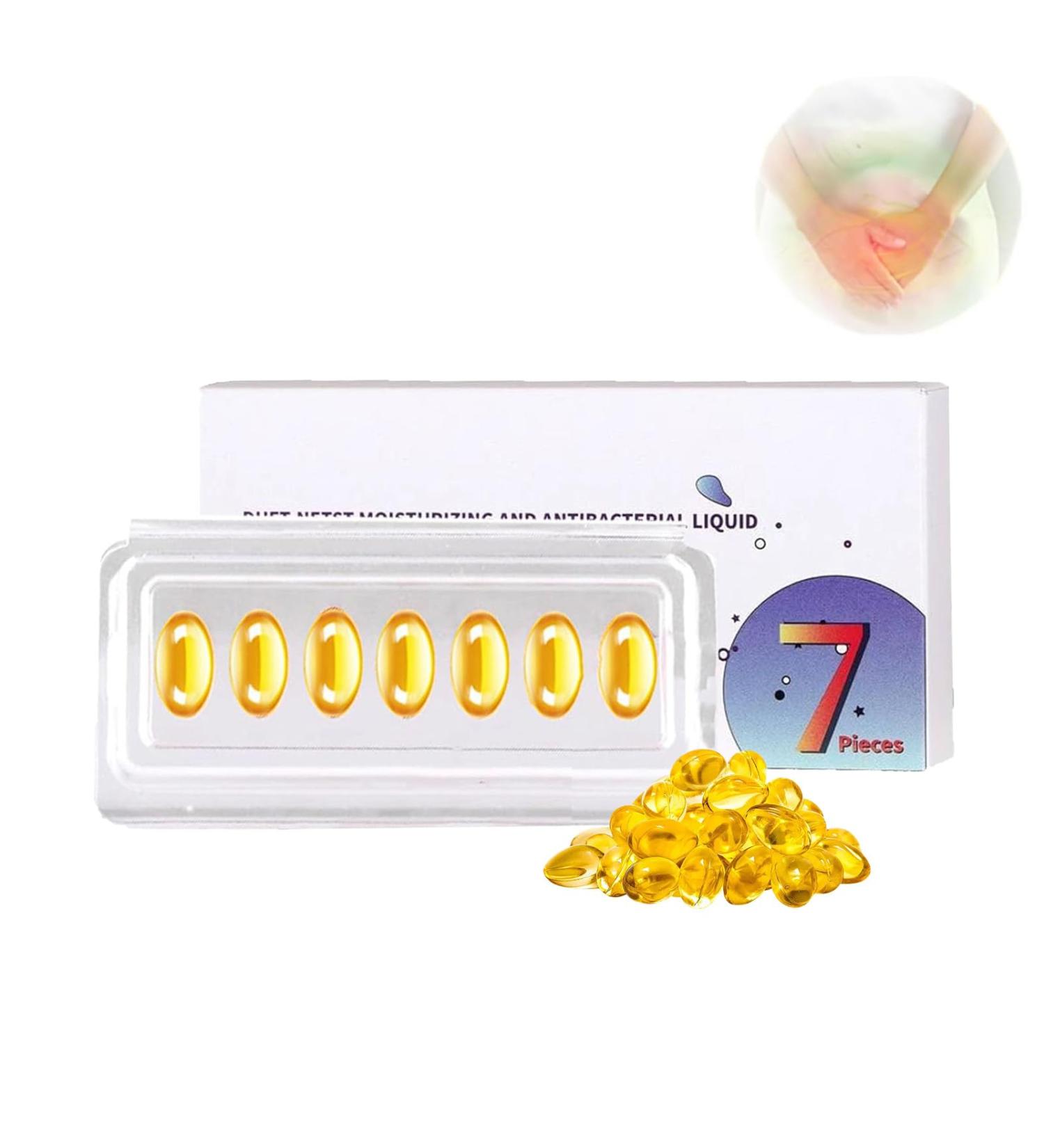 7 Piezas Women'S Moisturizing Firming Lotion Pills Stay Clear & Fresh Revert To Tight And Tender State 1 Box 7 Capsules (1)