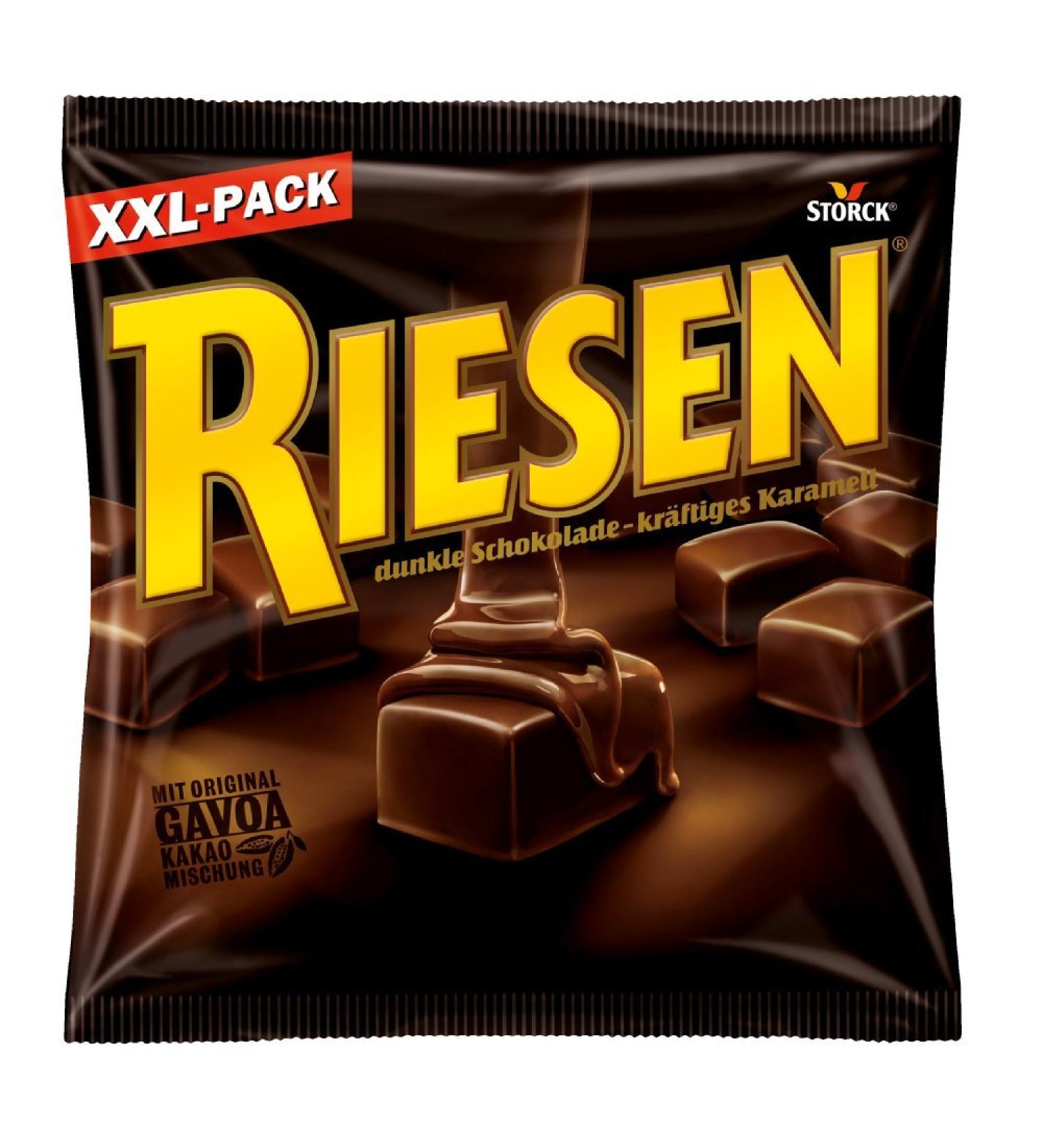  Riesen Storck Giant Chocolate Caramel 377g - Buy Online on GoSupps.com