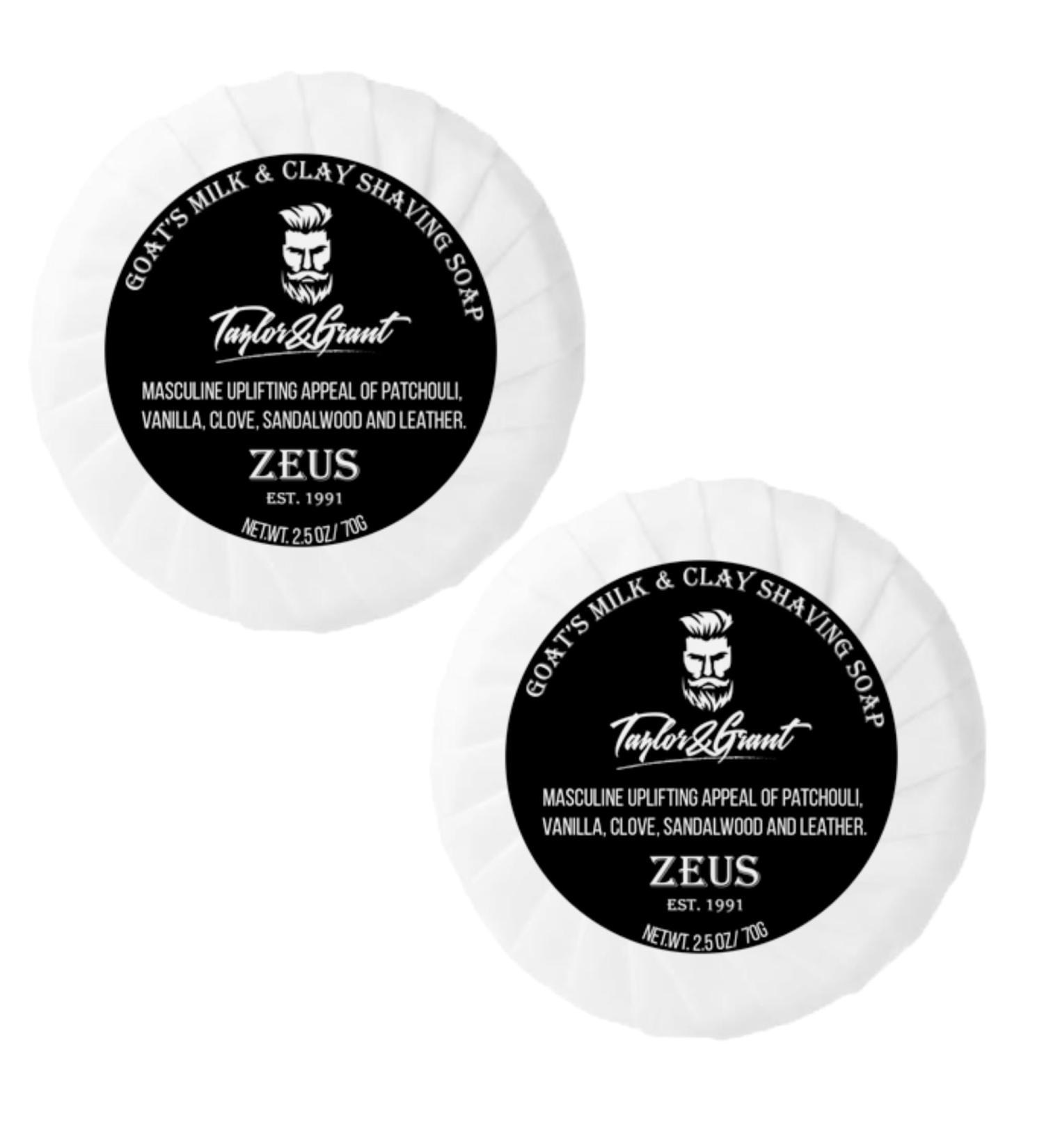 Goat's Milk Shaving Soap | All-Natural Moisturizing Shave Soap for Sensitive Skin | Taylor & Grant | Ideal for All Skin Types - Buy Online on GoSupps.com