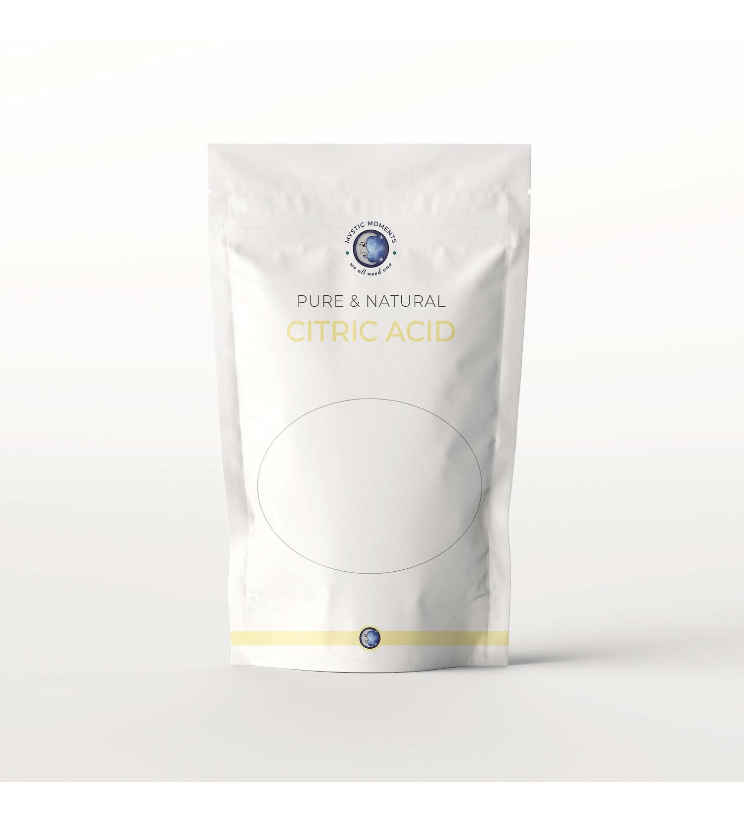 Mystic Moments Citric Acid 5Kg - Pure, Natural, Vegan & GMO-Free - Buy Online on GoSupps.com