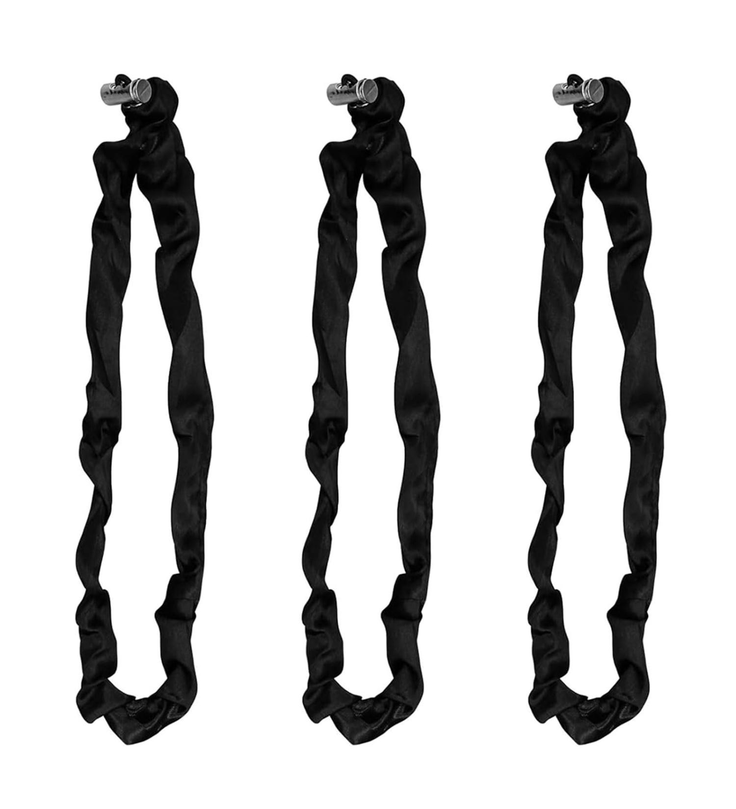 GIONAR Adjustable Hair Tie Silk Hair Ties for Thick Hair Adjustable Scrunchies Long Style No Slip Hairbands Anti Skid Ponytail Holders for Thick Curly Natural Hair Ponytails - Buy Online on GoSupps.com