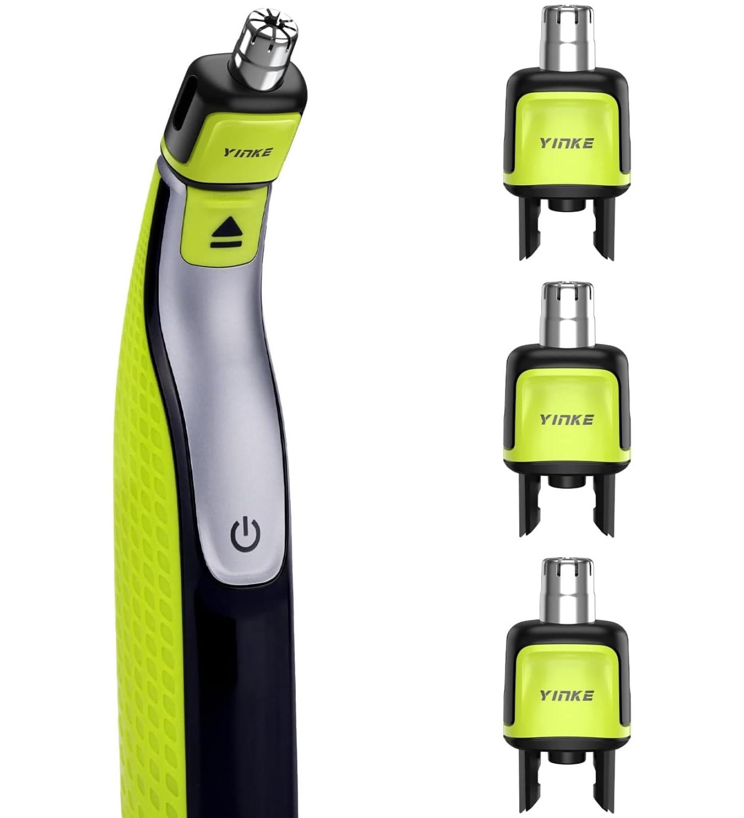 YINKE Nose Hair Trimmer Replacement Heads for One Blade - 3PCS | Dual Edge Blades for Easy Cleansing | Fits QP2520 QP2630 QP2724 QP2734 QP2834 | Waterproof & Gifts for Men - Buy Online on GoSupps.com