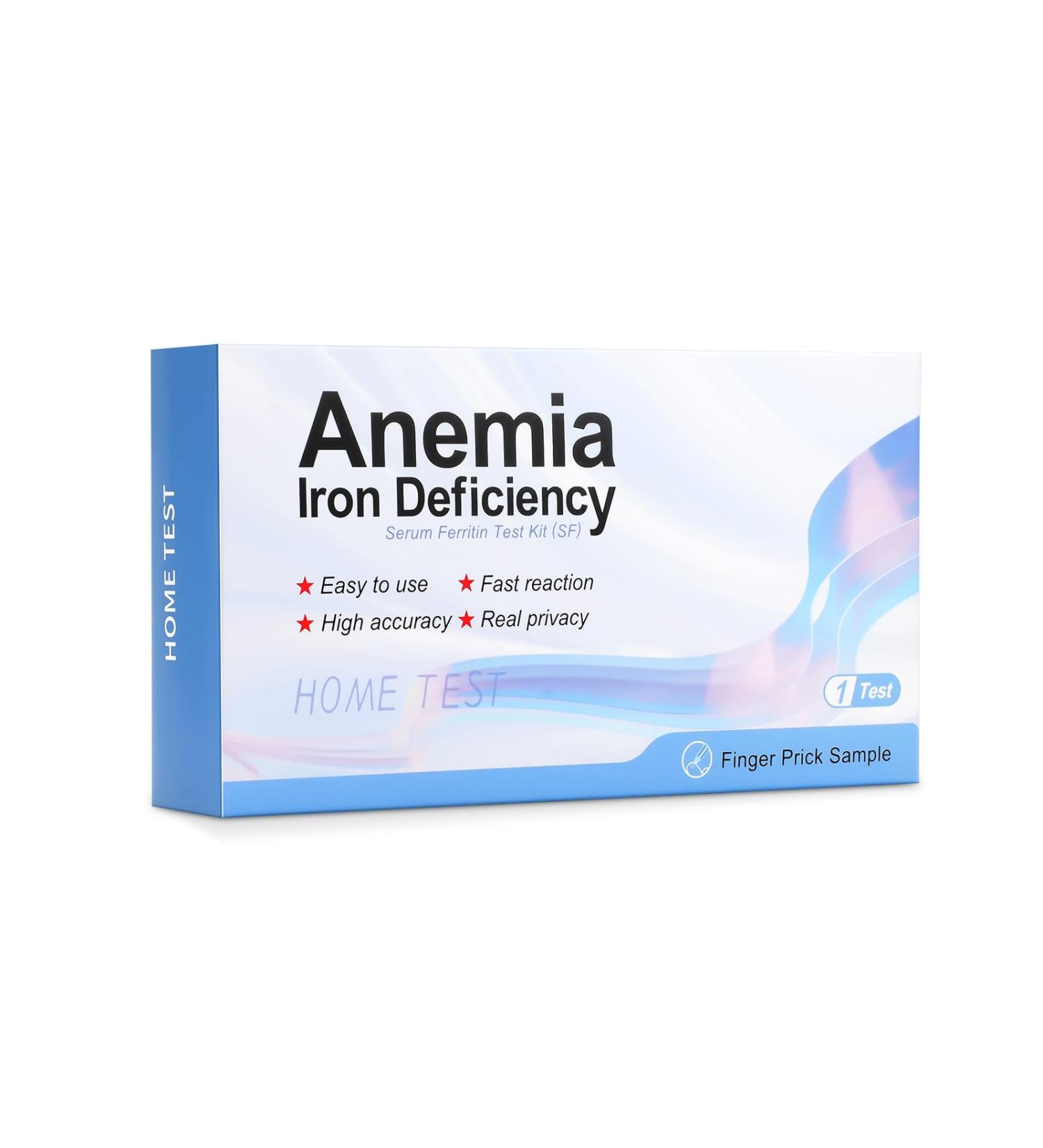Iron Deficiency Anemia Home Test Kit Highly Accurate Easy to Read and use. - Buy Online on GoSupps.com