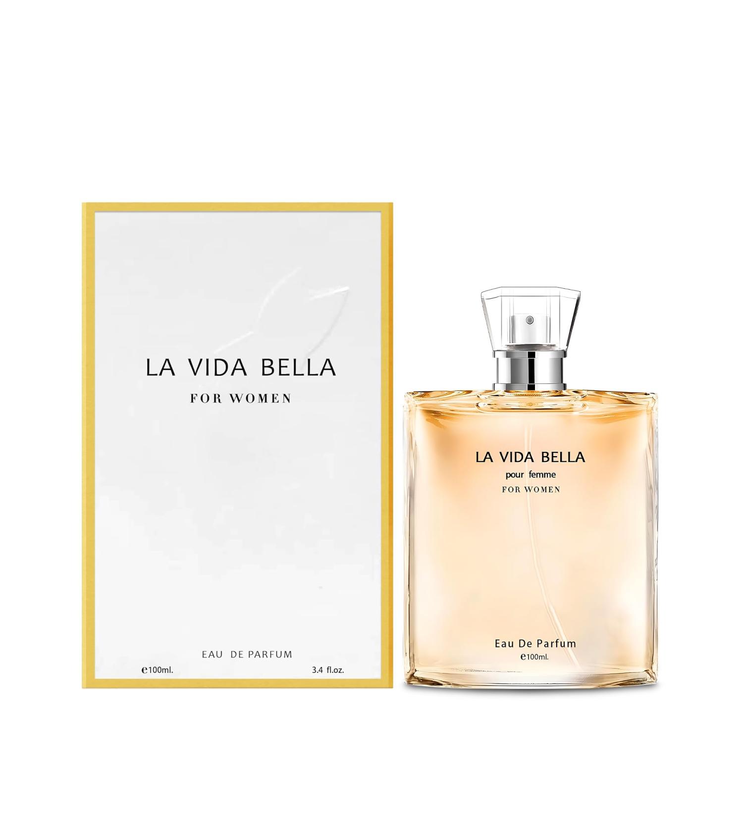 3PCS La Vida Bella Perfume for Women Long Lasting Fragrance Eau de Parfum Floral & Sweet Women's Perfume Daily Used 3.4 Fluid Ounce La Vida Bella 3.4 Fl Oz (Pack of 3) - Buy Online on GoSupps.com